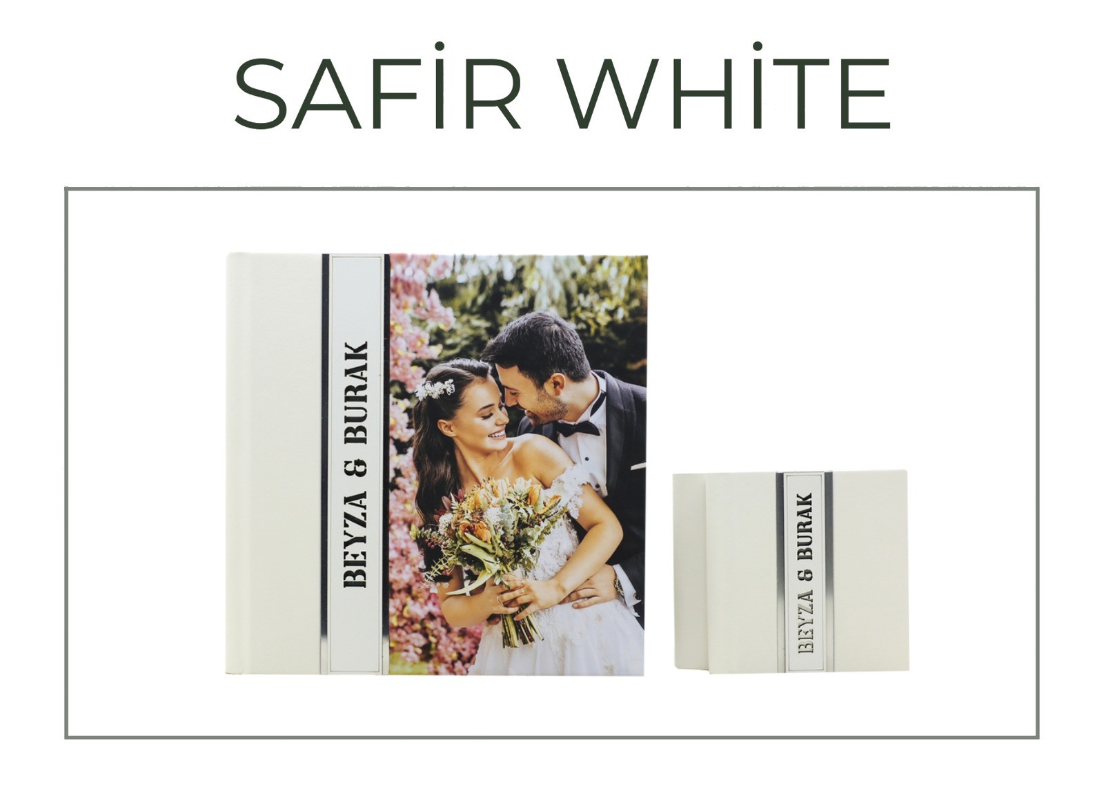 SAFİR WHİTE PANORAMİK ALBÜM 30X60 2 ADET AİLELİ