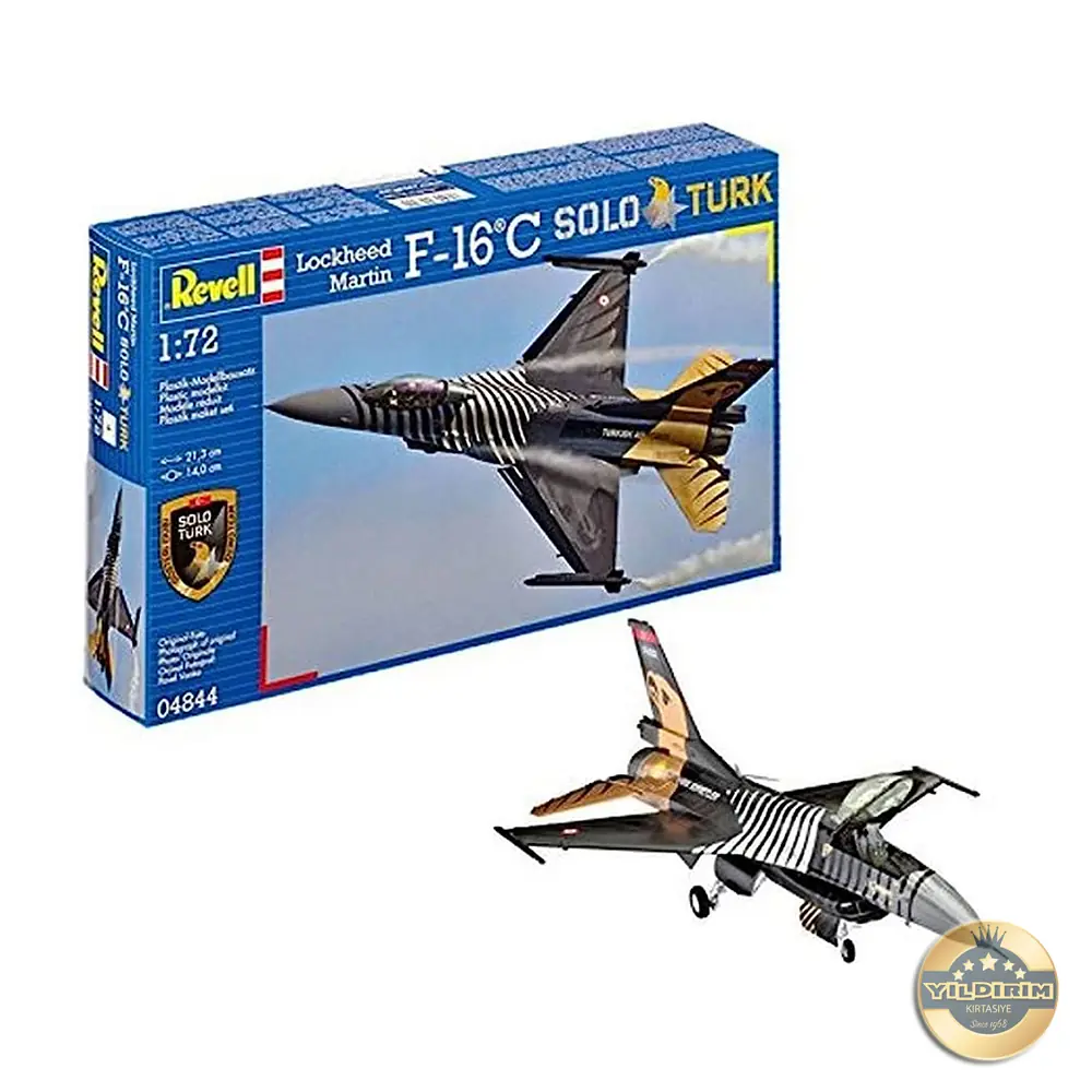 Revell 172 F16C Solo Türk Model Set Uçak Yıldırım Kırtasiye'de