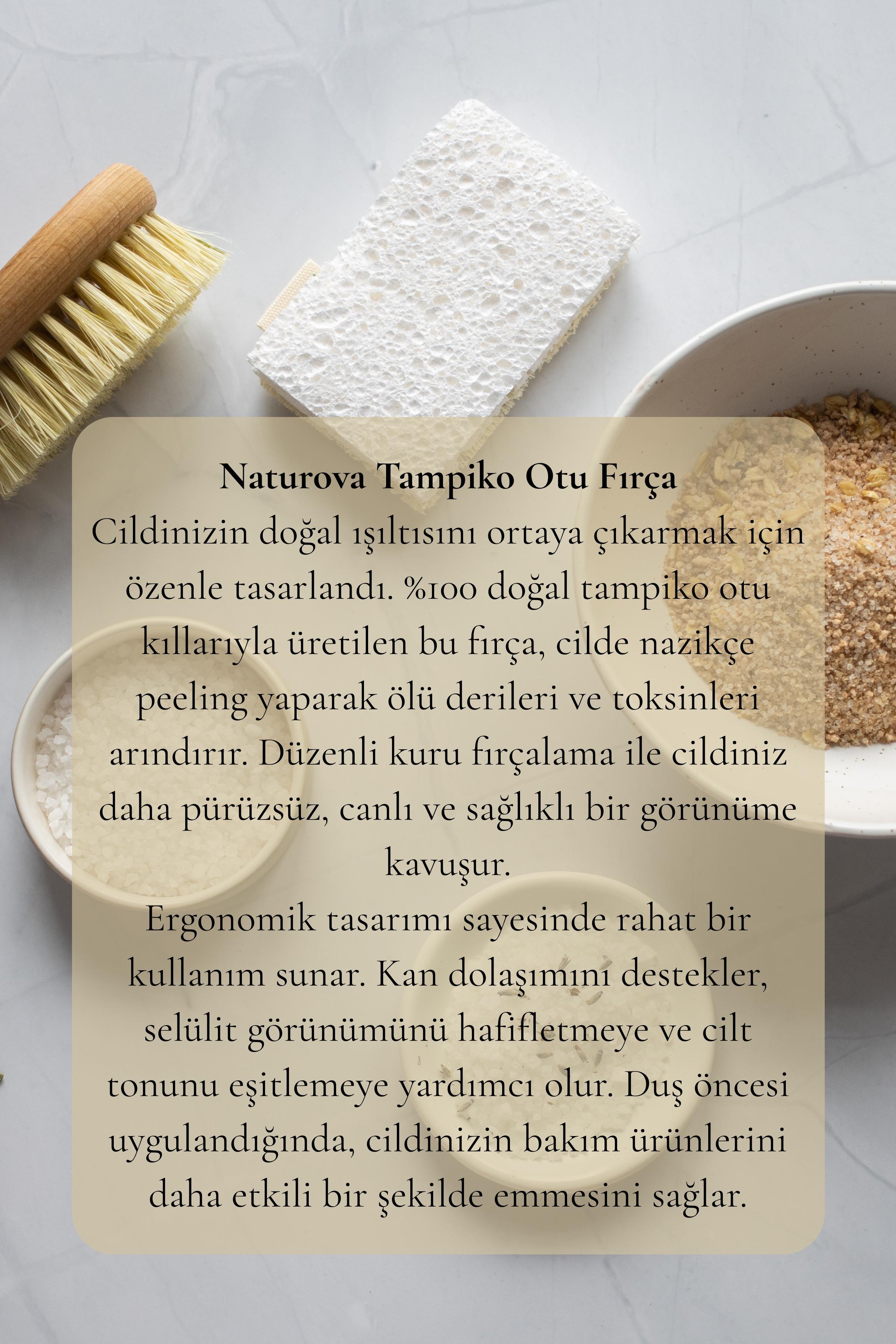 Vegan Tampiko Otu Vücut Fırçası