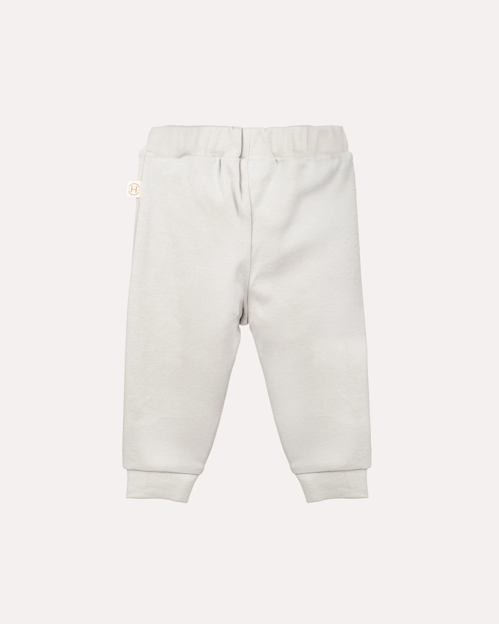 %100 Organik Pamuk GOTS Sertifikalı Cepli Teddy Desenli Bebek Pantolon - Mint