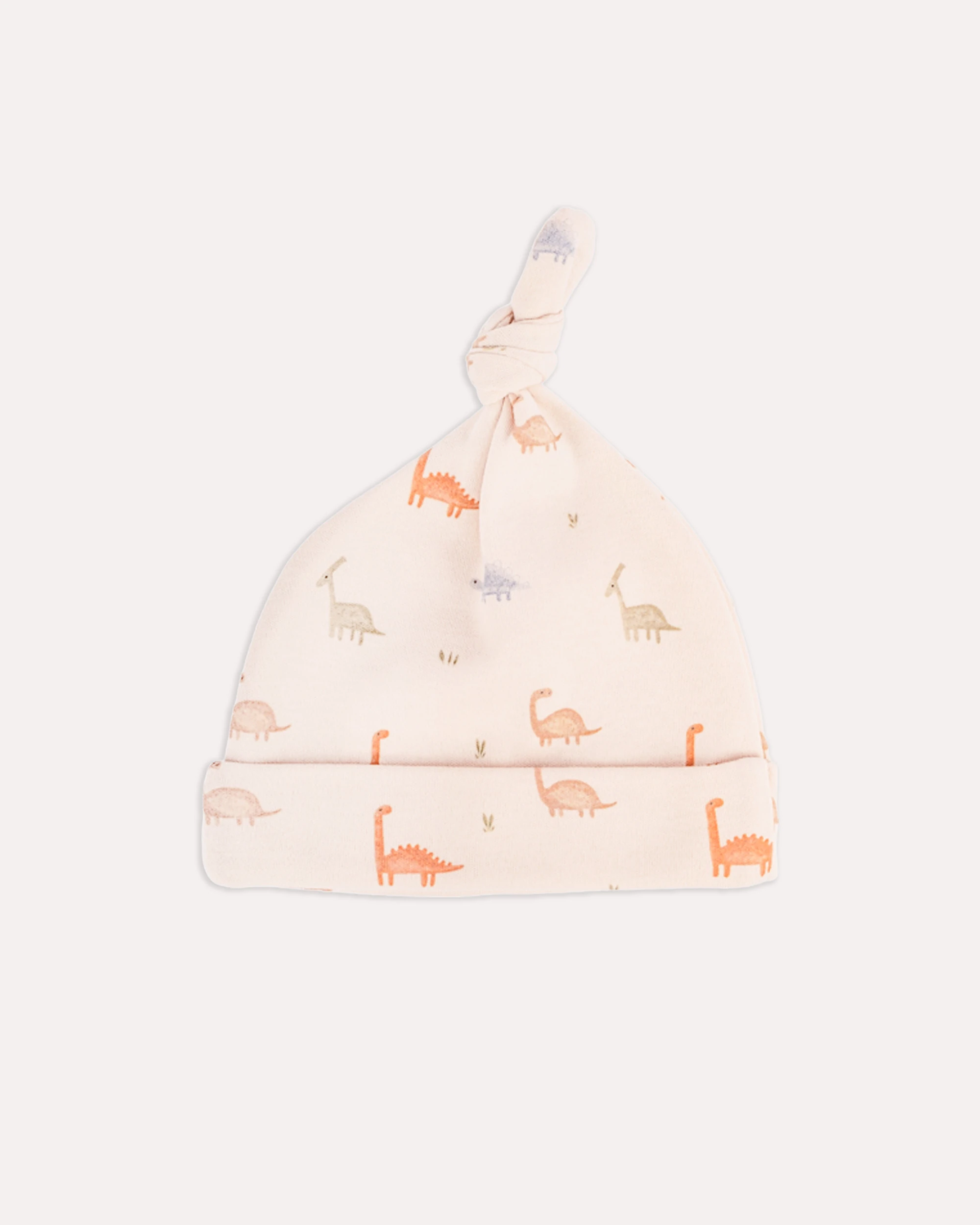 %100 Organik Pamuk GOTS Sertifikalı 4’lü Keseli Dinozor Yenidoğan Hastane Çıkışı Set - Pudra