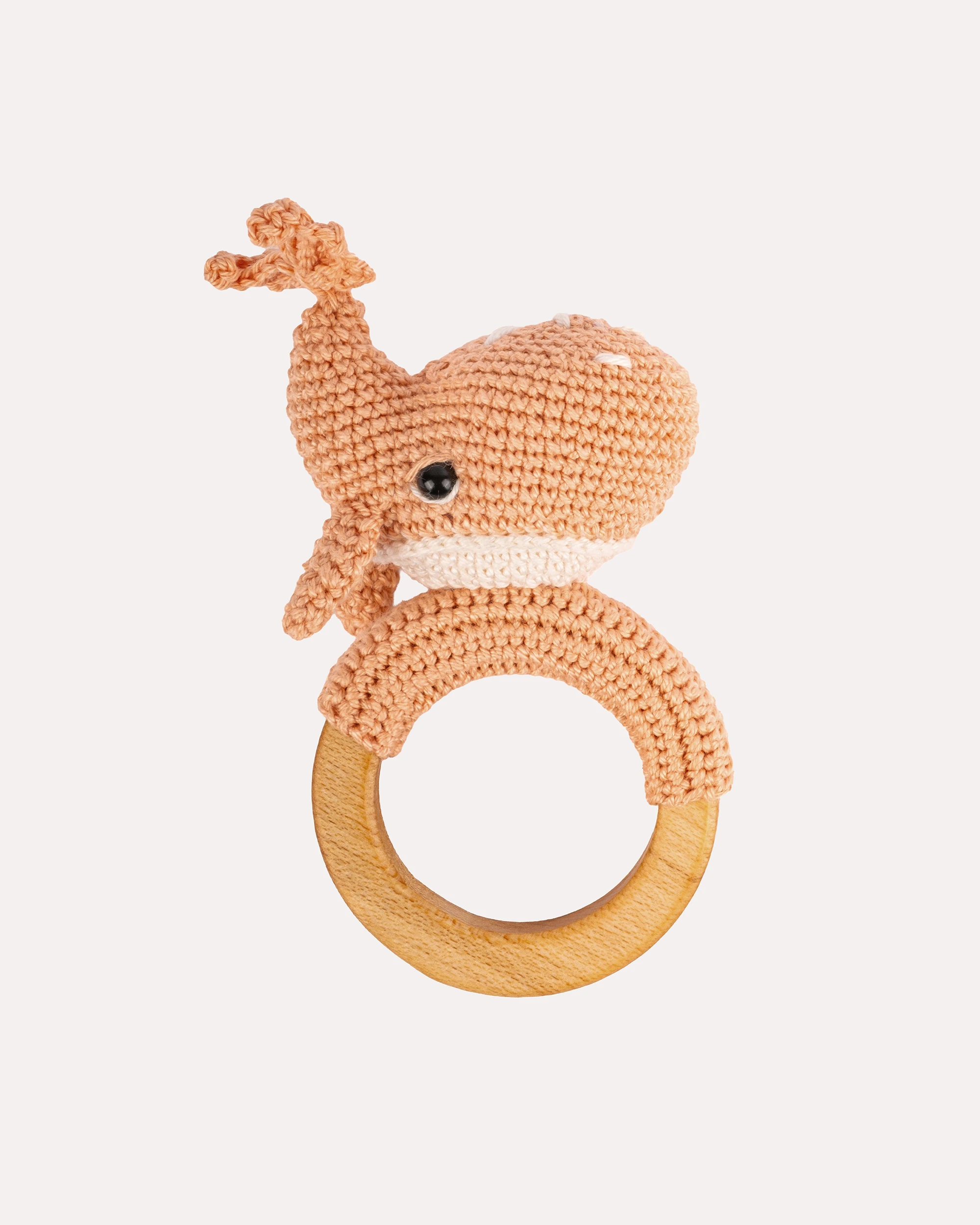 Willow Whale Amigurumi Oyuncak & Çıngırak Seti