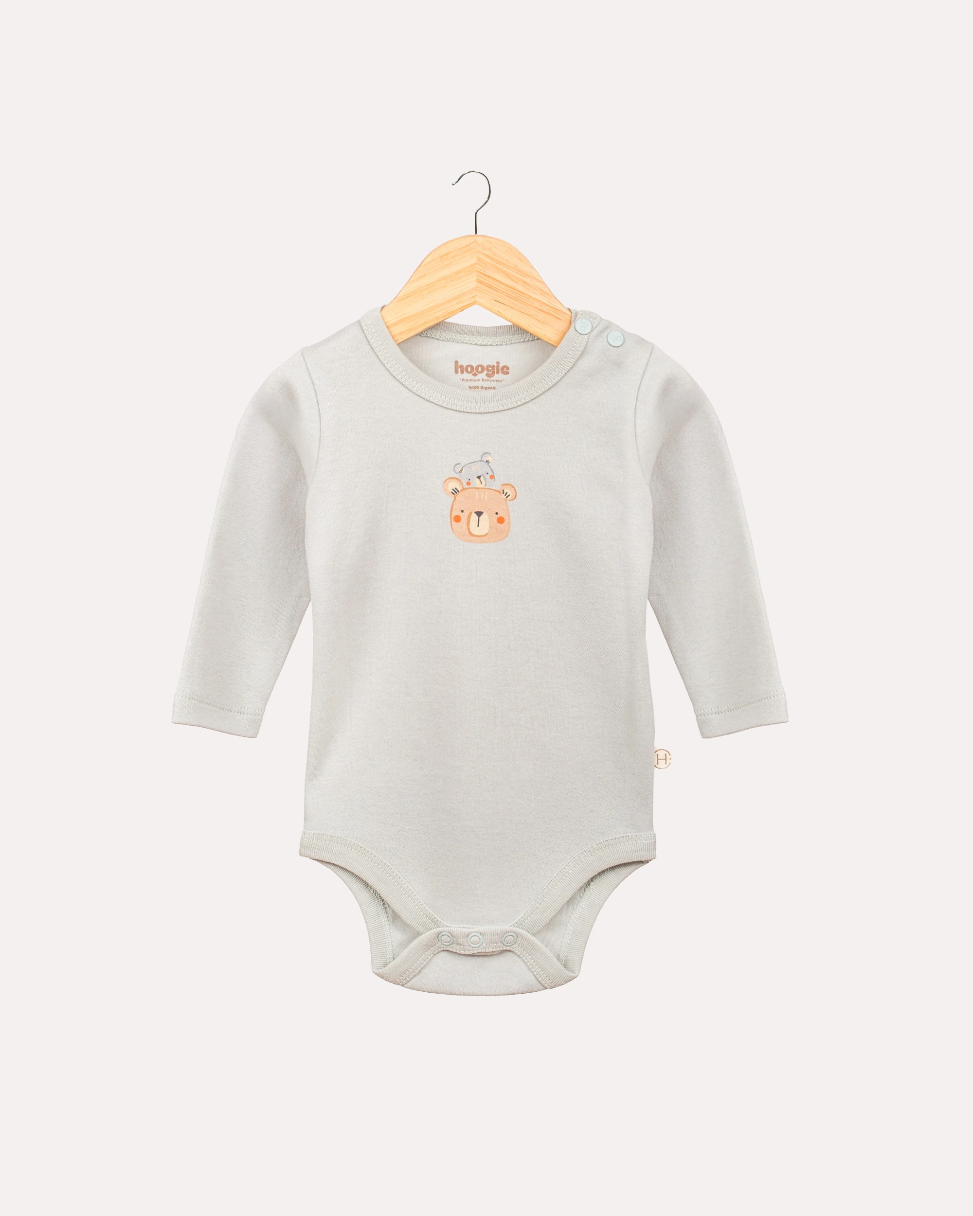 2'li Alt -Üst Teddy Desenli Takım - Mint