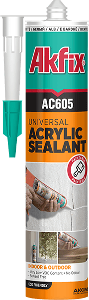 AKFİX AC605 Akrilik Mastik Beyaz 310ml