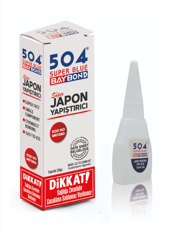 Baybond 504 Japon Yapıştırıcı 20gr