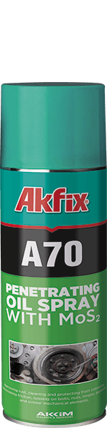 AKFİX A70 Pas Sökücü Sprey