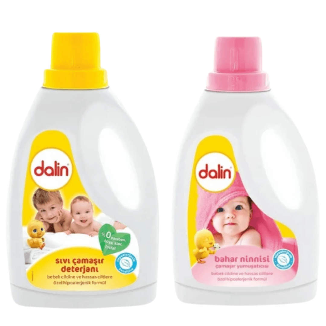 Dalin Sıvı Çamaşır Deterjanı 1500 ml Bahar Ninnisi Yumuşatıcı 1500 ml