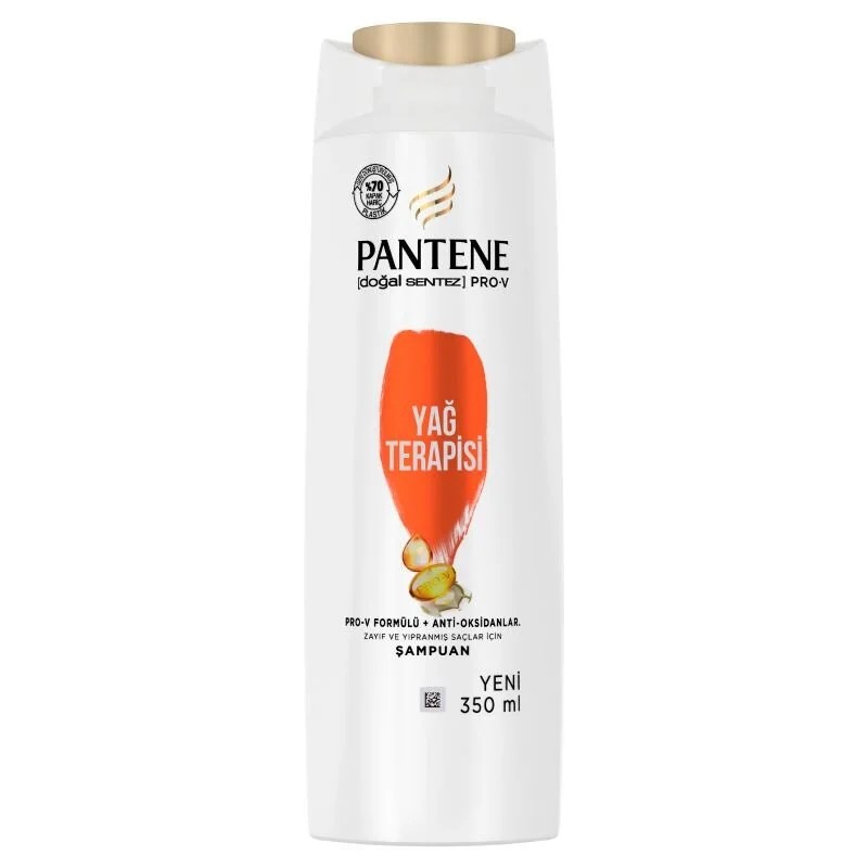 Pantene Pro-V Zayıf Ve Yıpranmış Saçlar Yağ Terapisi Şampuan 350 ml
