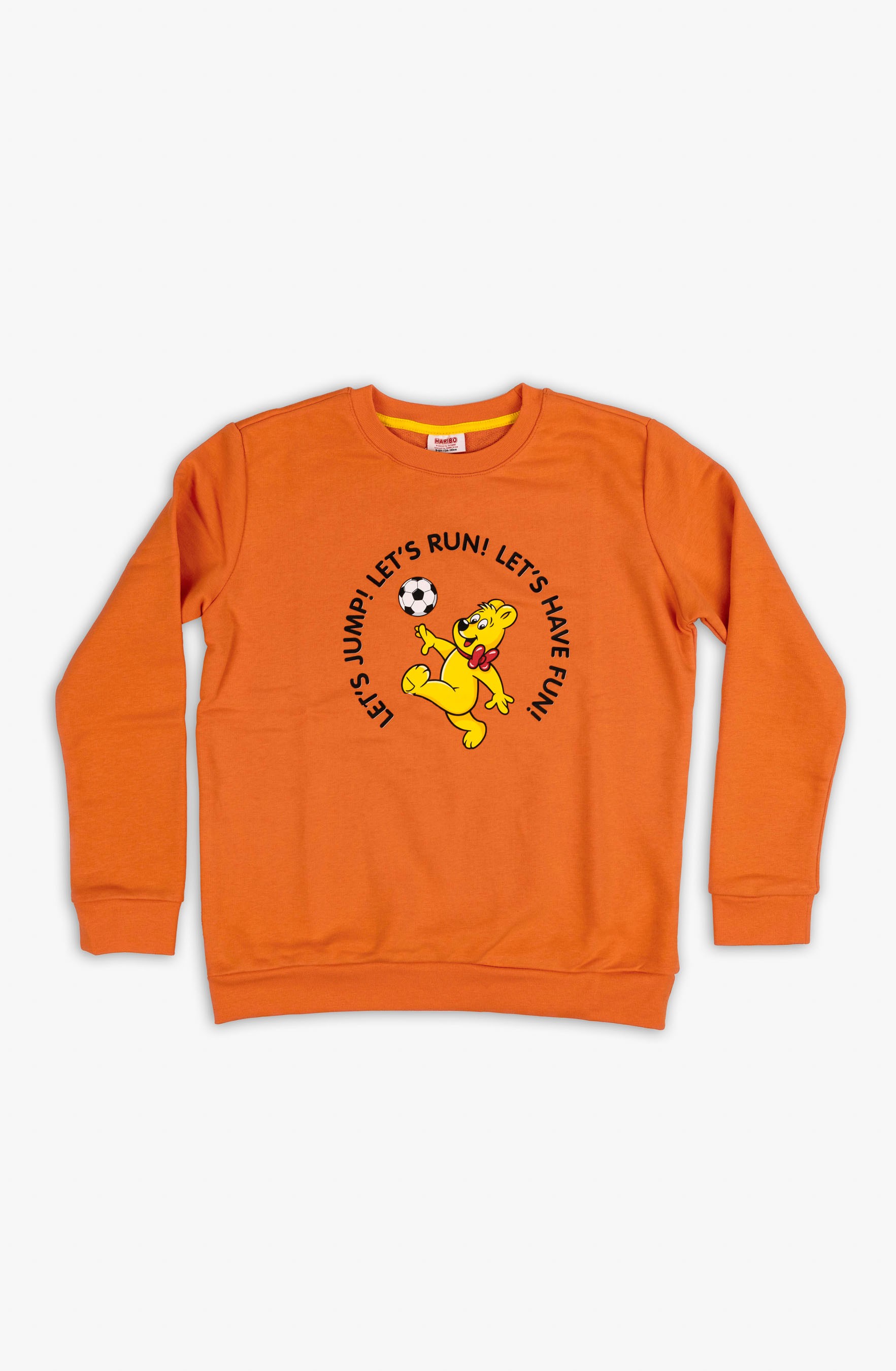 Haribo Baskılı Çocuk Sweatshirt - turuncu