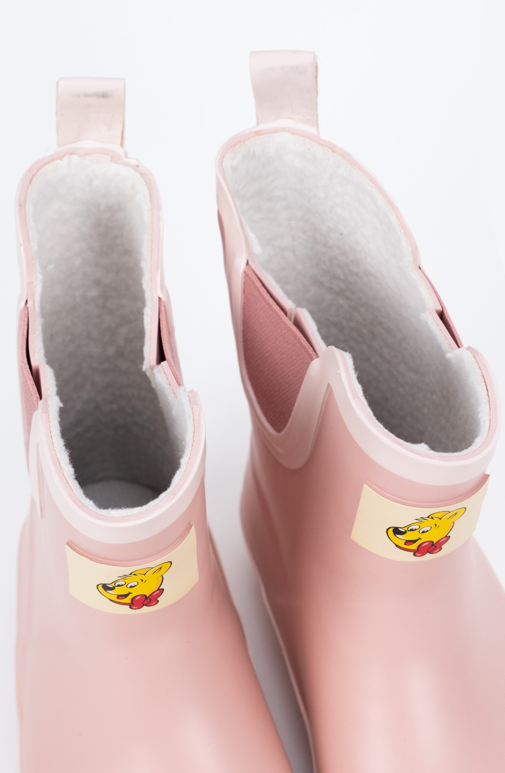 Haribo Kısa Kürklü Çocuk Yağmur Çizmesi - pembe