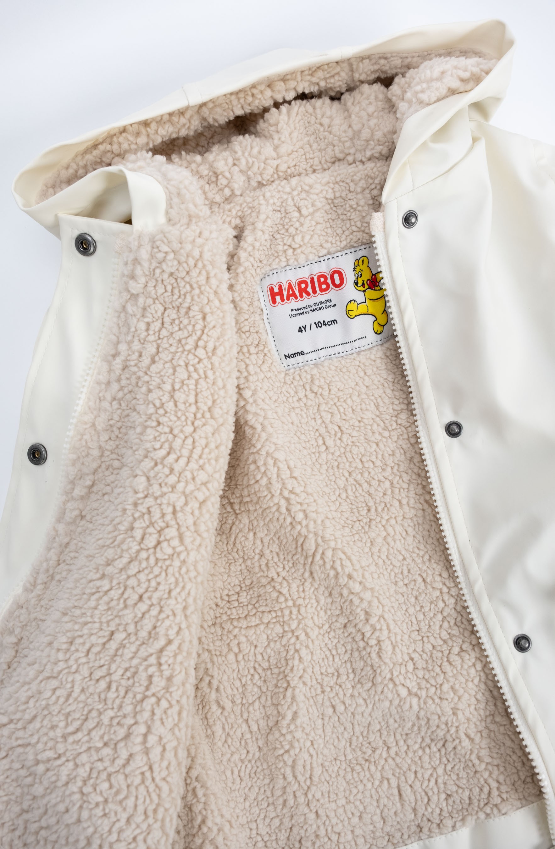 Haribo İçi Kürklü Çocuk Mont - krem