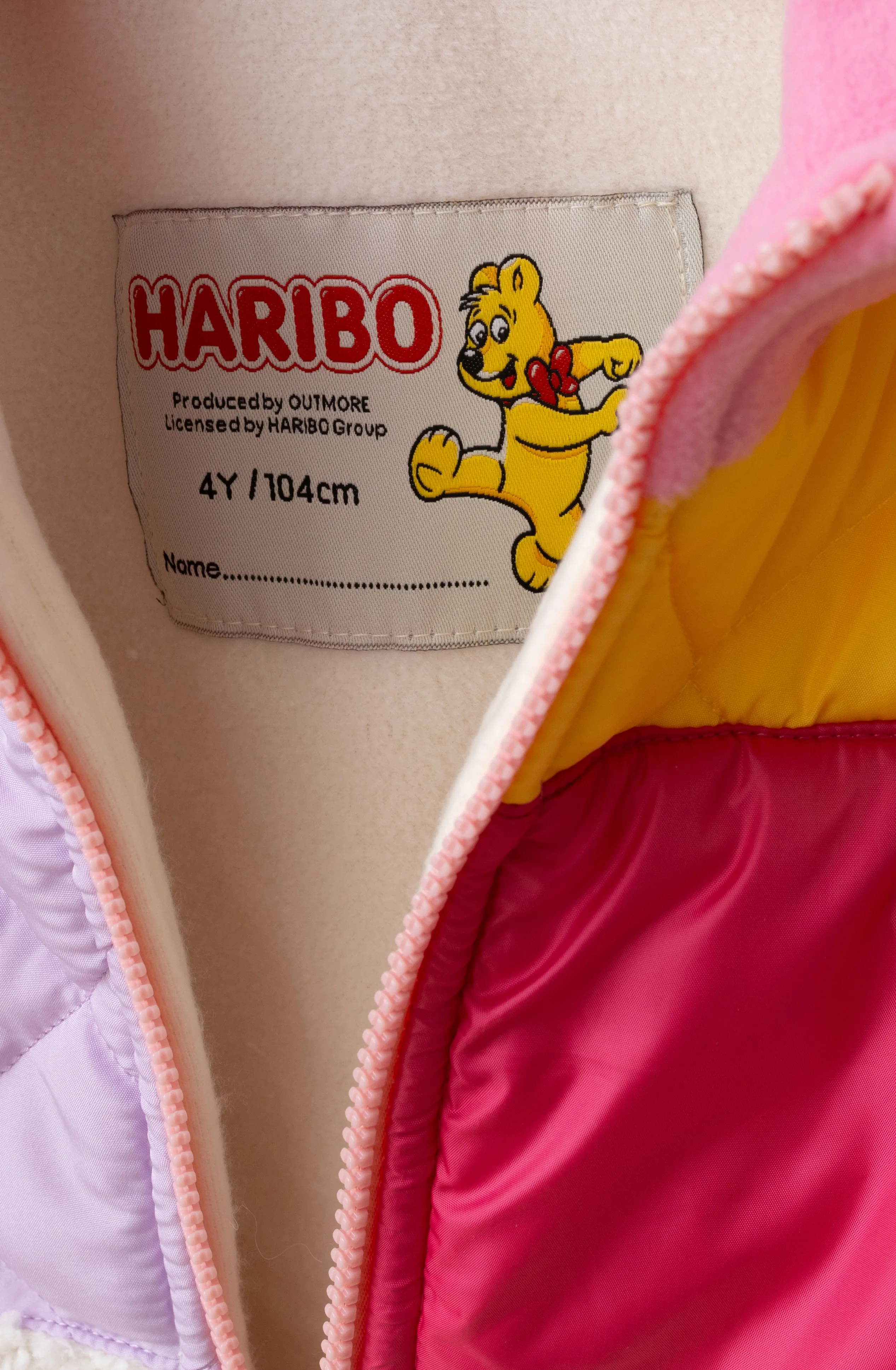 Haribo Lisanslı Çocuk Tasarım Polar Mont