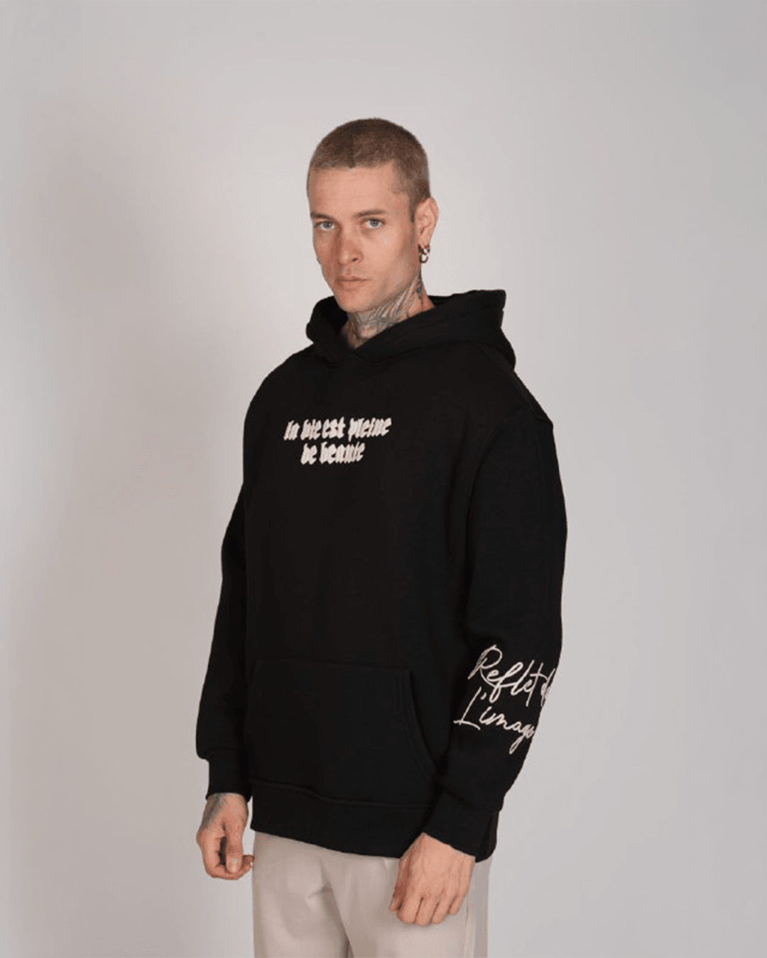 Beaute Etnik Kapüşonlu Hoodie DH-1004