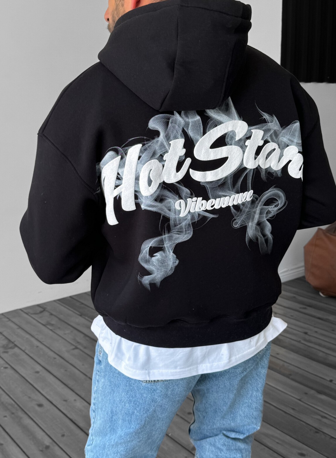 Hot Stars Basic Kapüşonlu Hoddie DH-1008