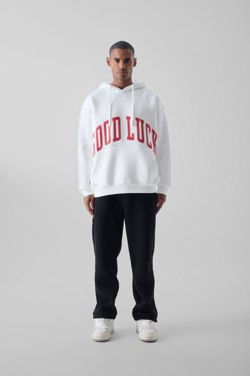 Good Luck Kapüşonlu Hoodie DH-1006