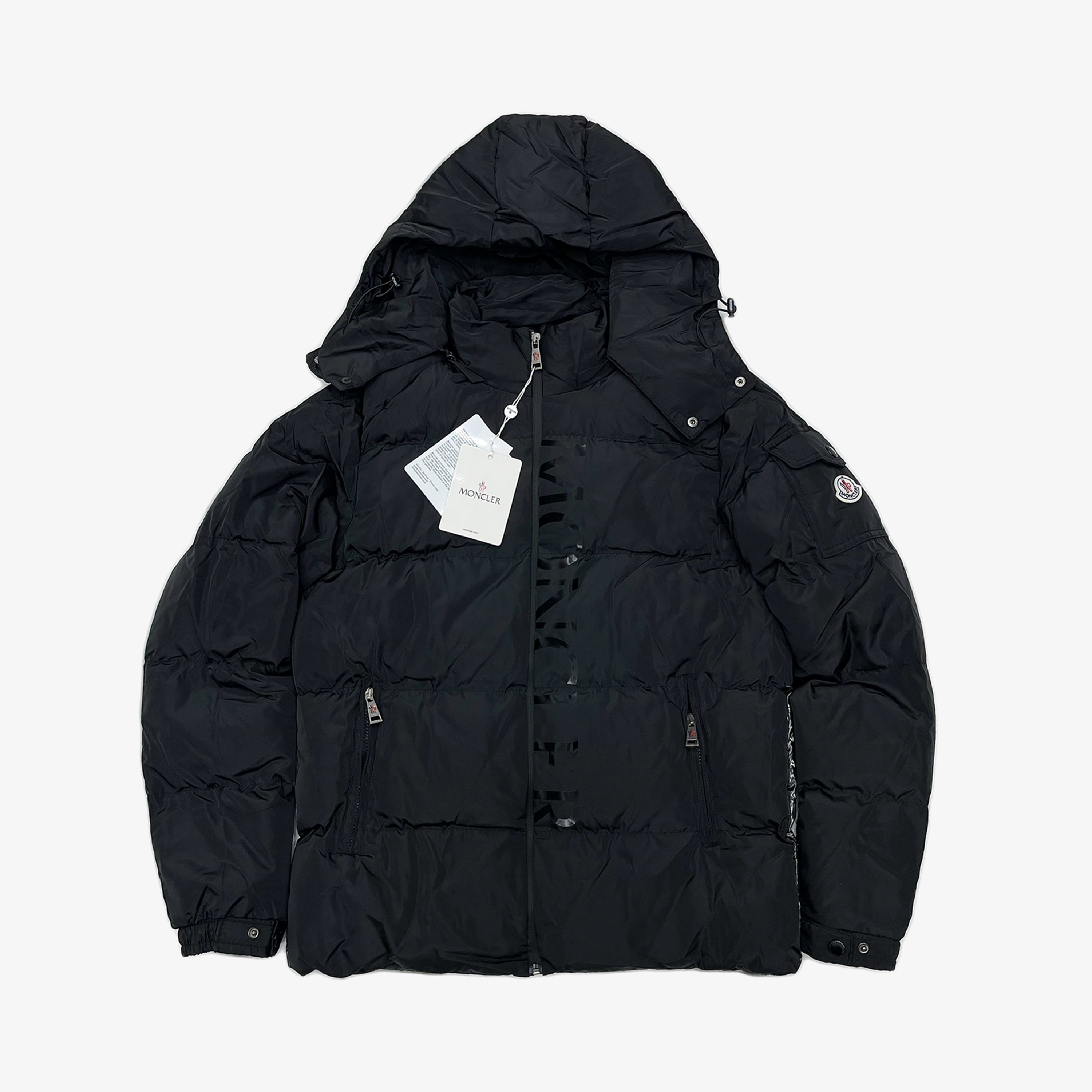 Moncler Two Color Mont - Siyah