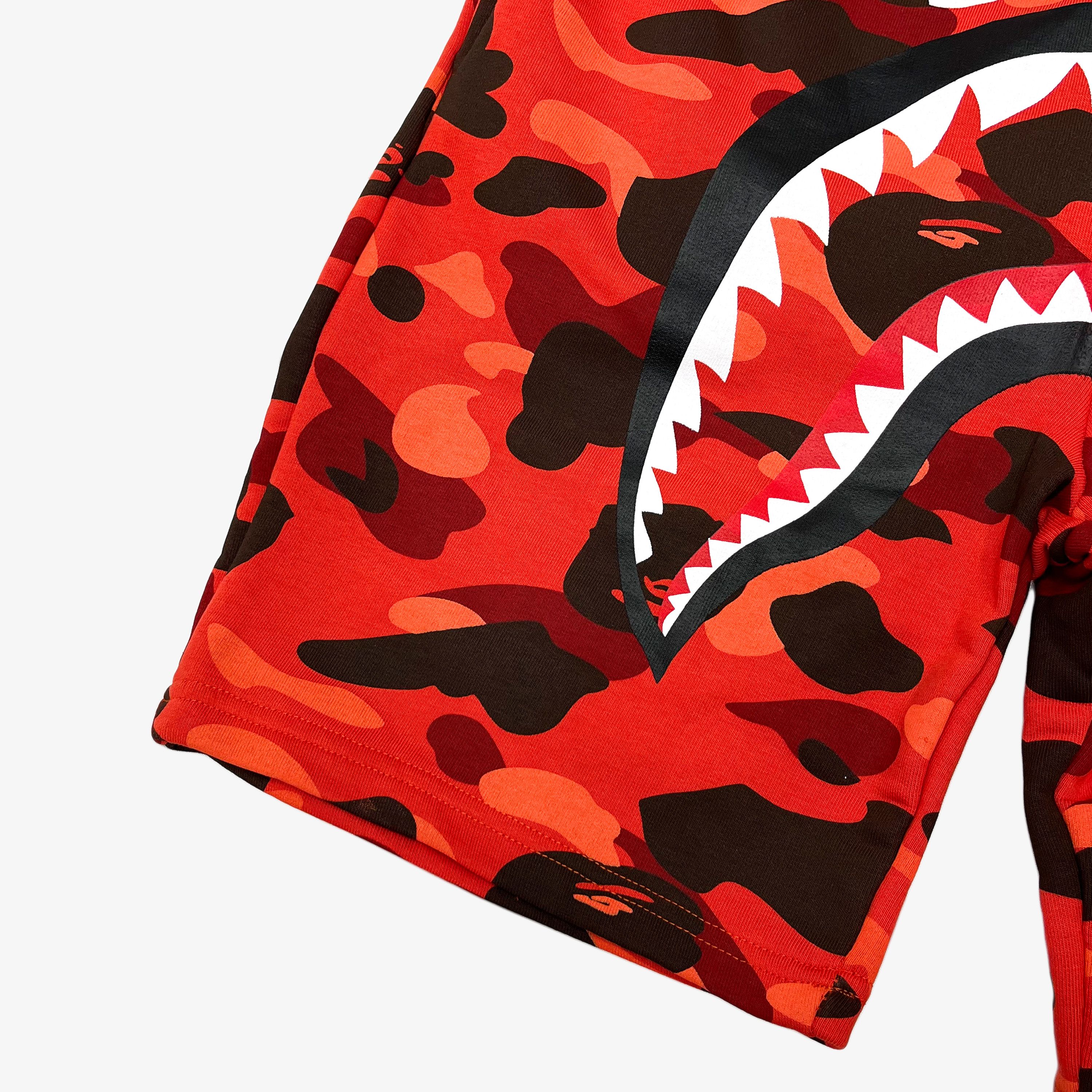 Bape Camo Shark Şort