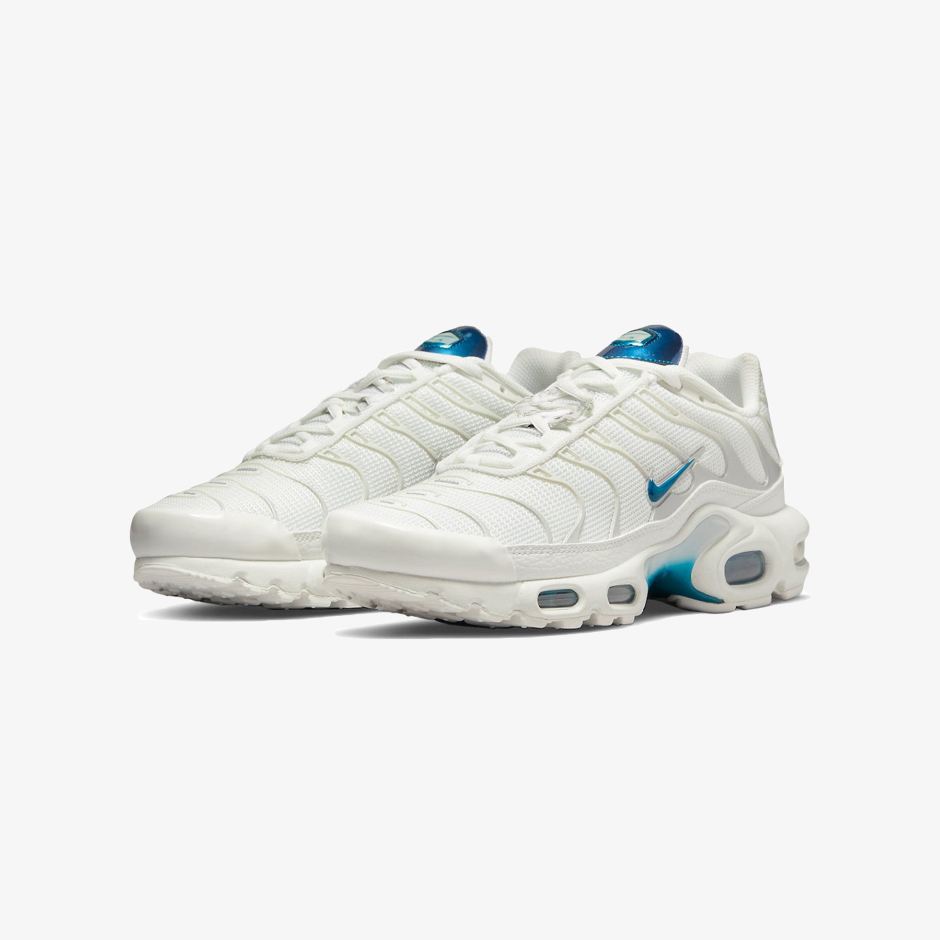 Air Max Plus TN "White Metallic Blue"