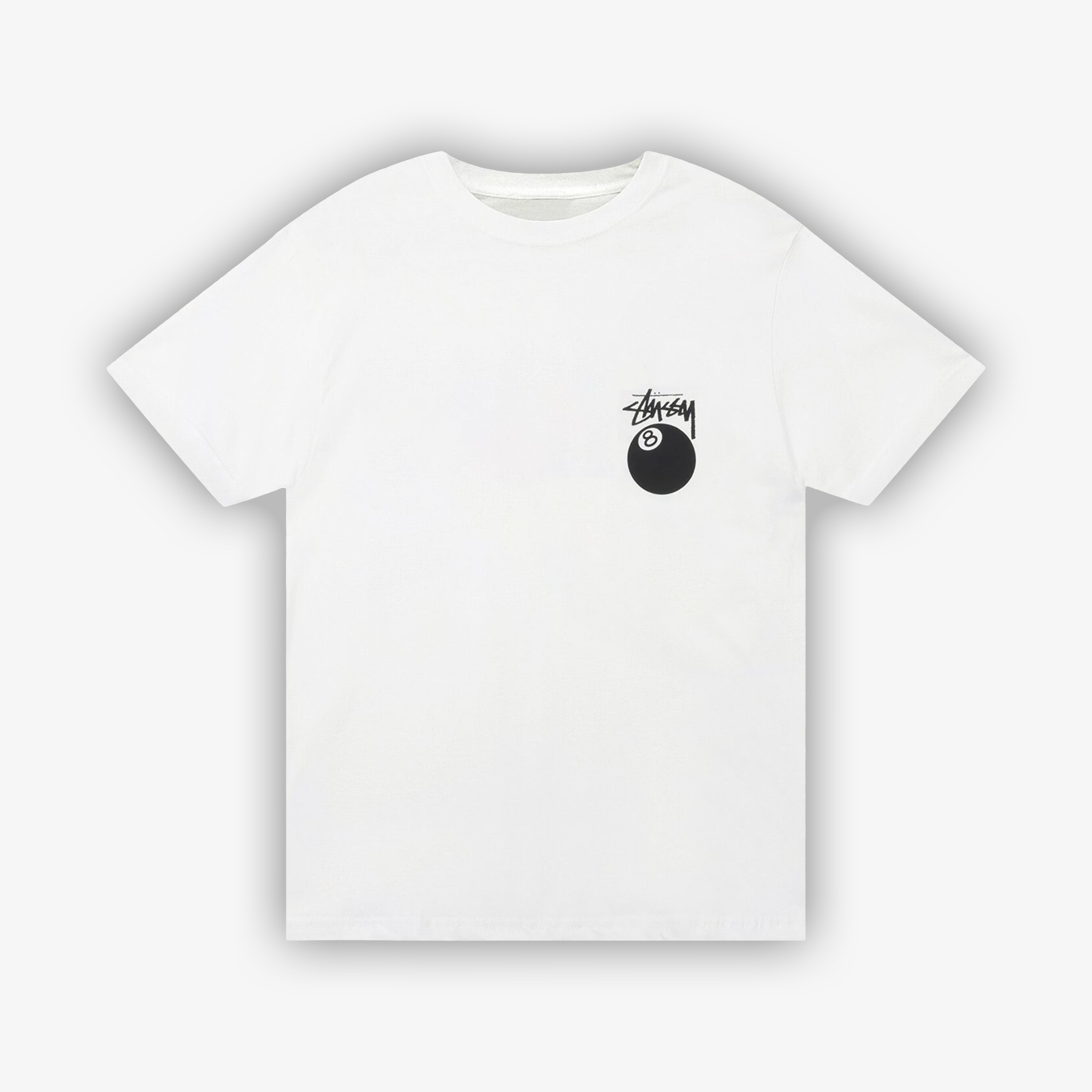 Stussy 8 Ball Tshirt - Beyaz