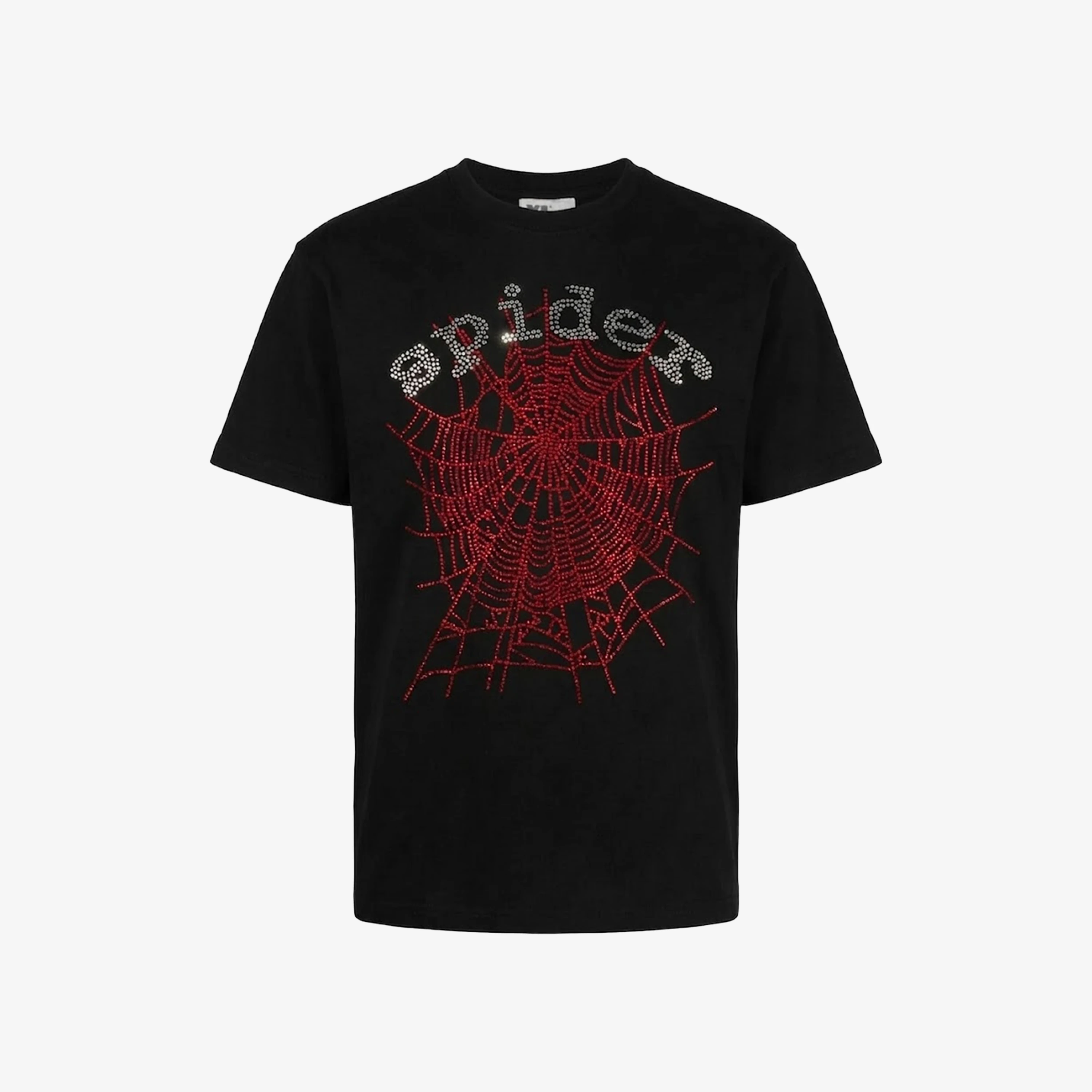 Grape Rhinestone Sp5der Sp5der Rhinestone Tshirt | Drip Mamba