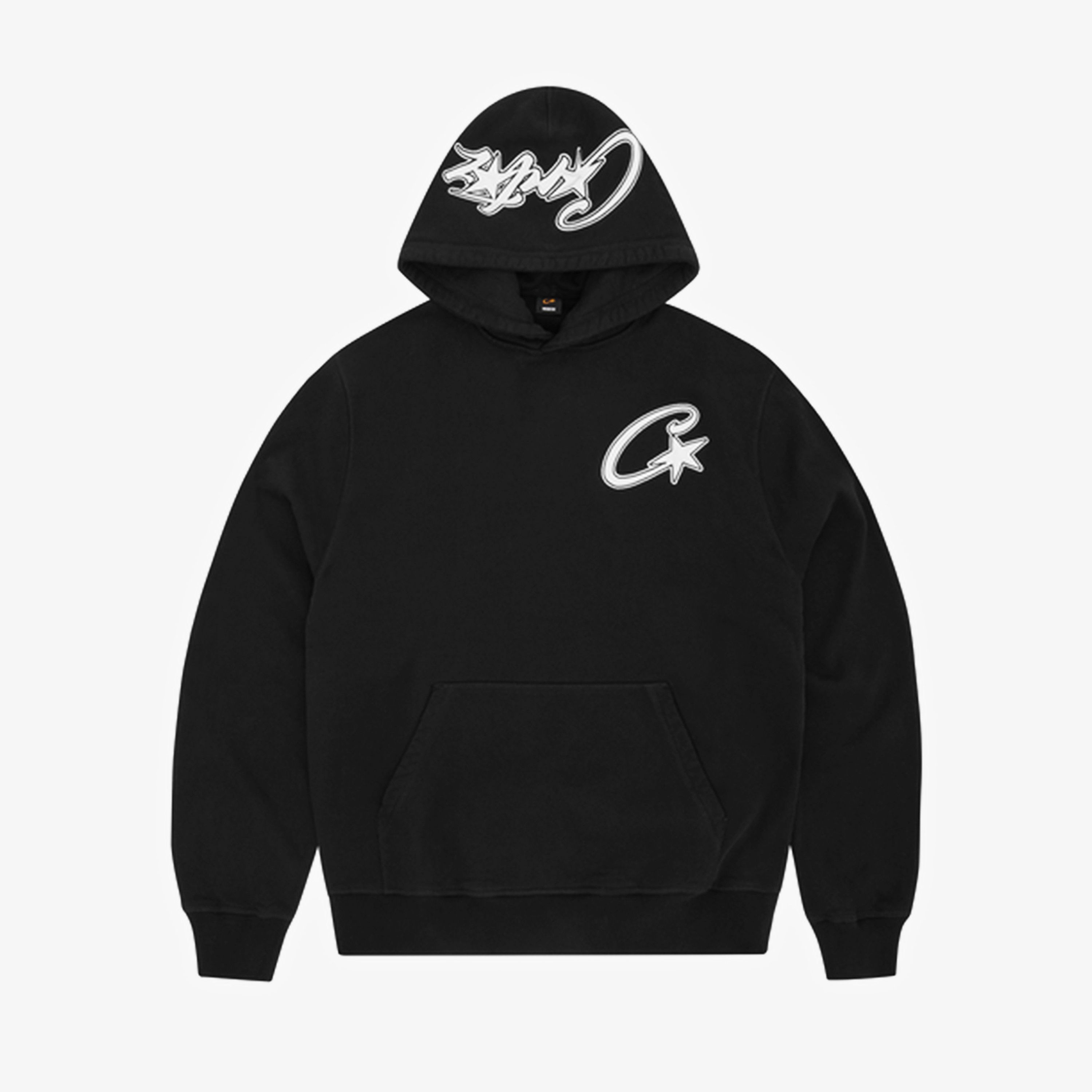 Corteiz C-Star Appliqué Hoodie - Siyah