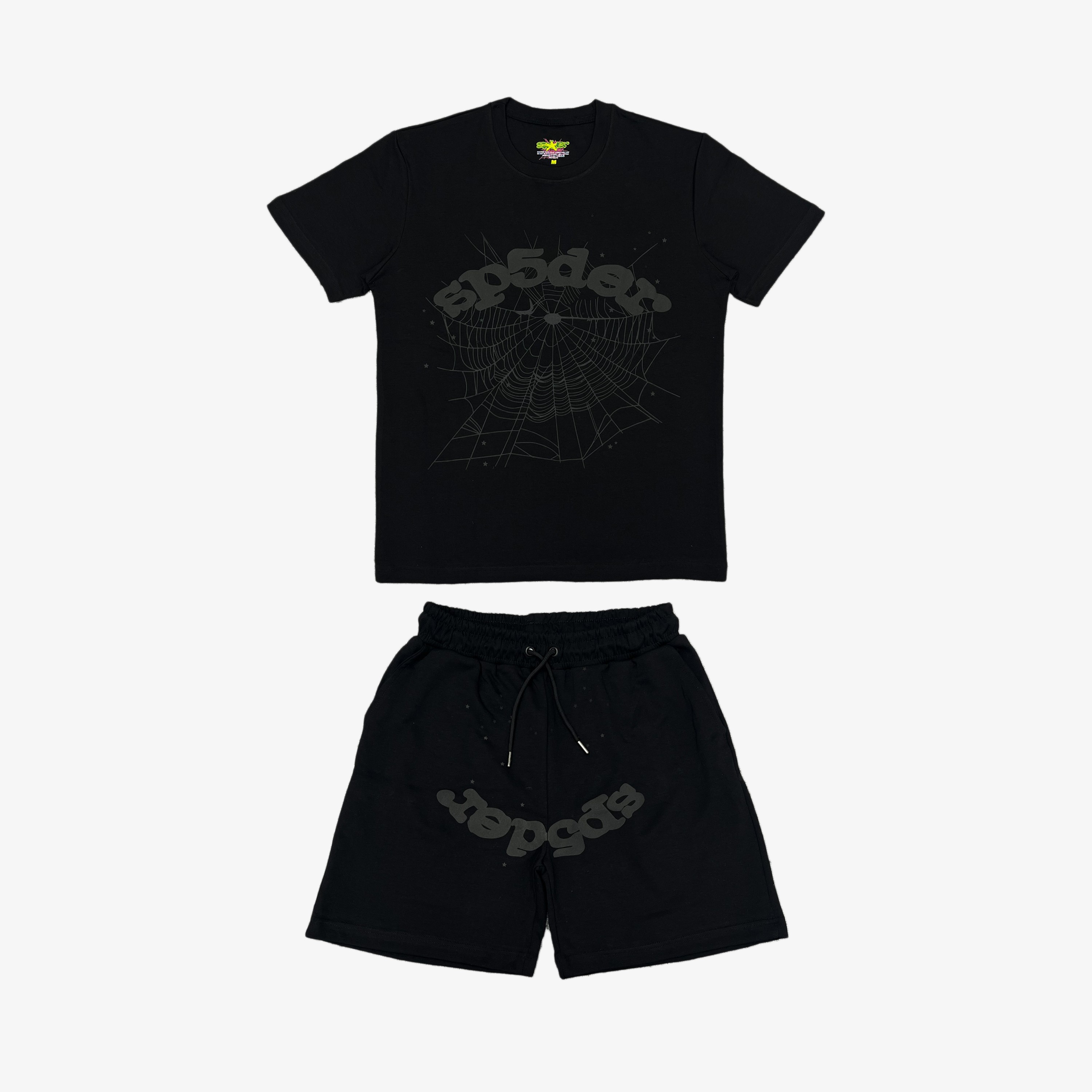 Sp5der Şort Tshirt Takım
