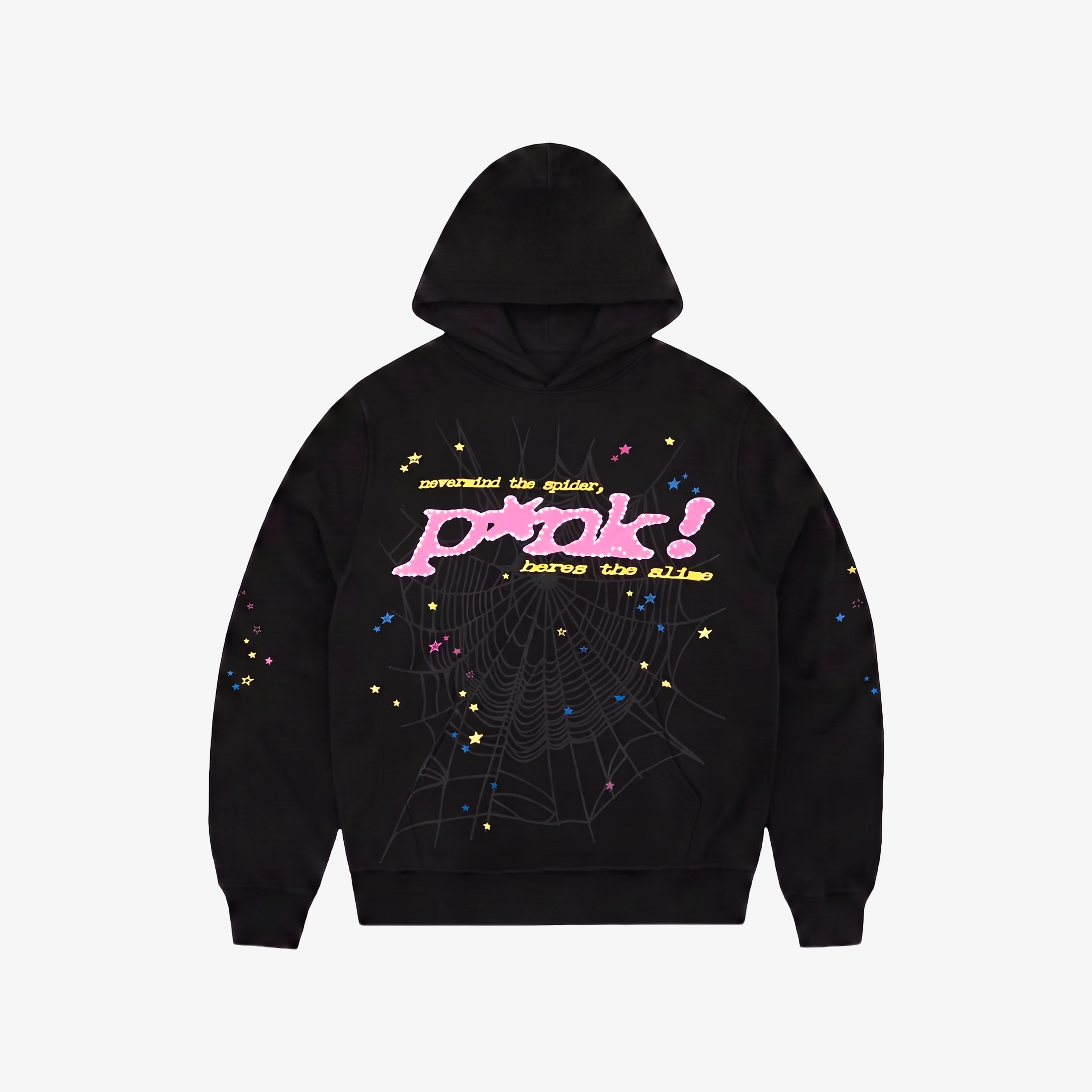 sp5der パーカー ブラック US drip Sp5der P*nk Hoodie | Drip Mamba
