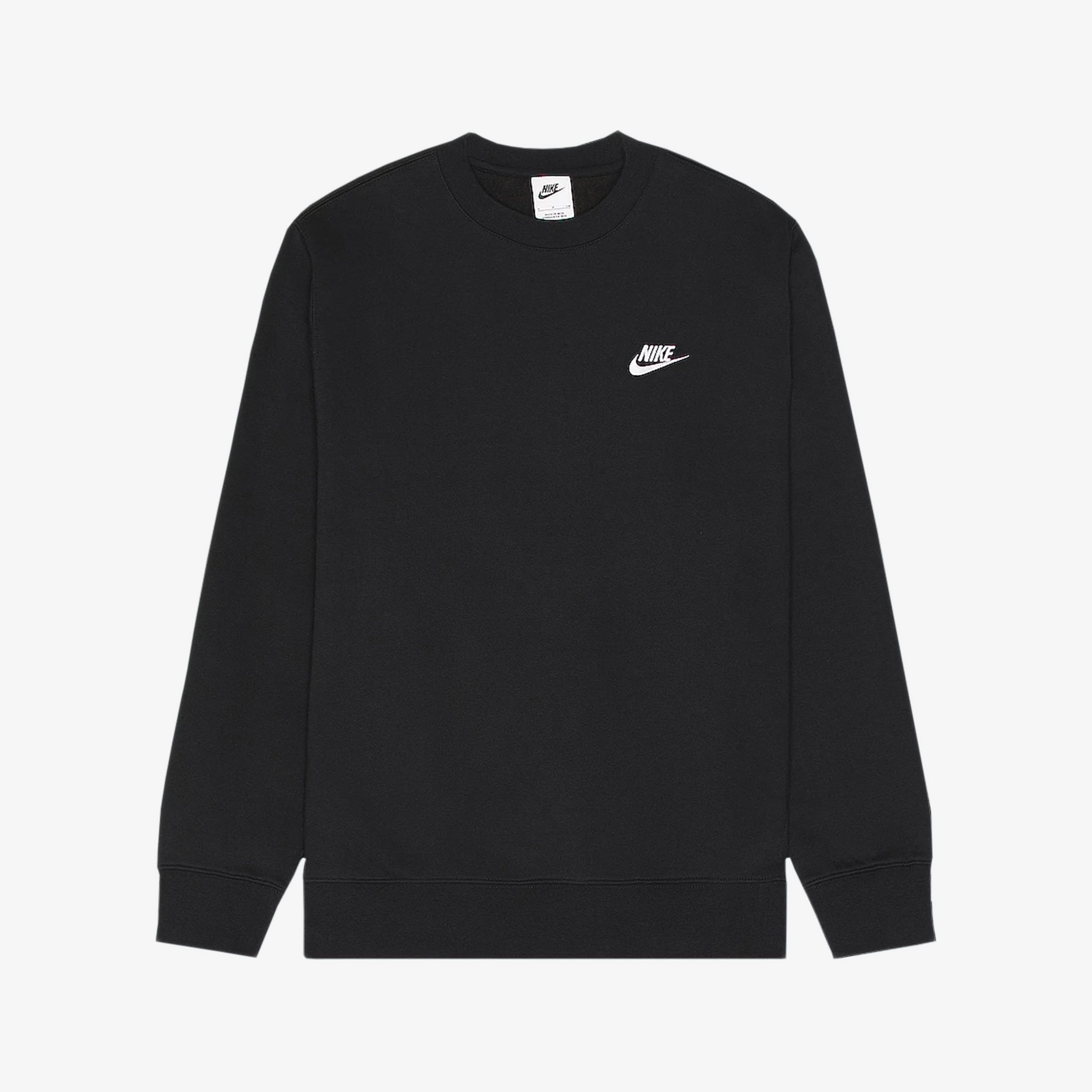 Nike Club Fleece Sweat - Siyah