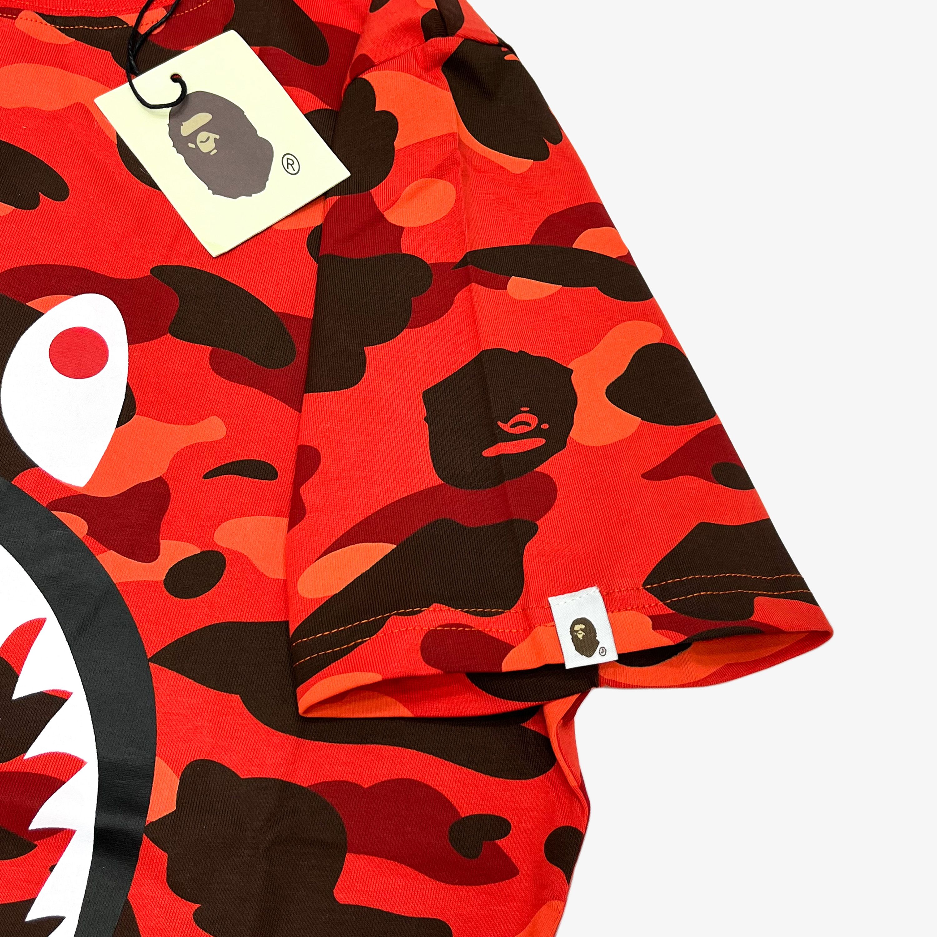 Bape Camo Shark Tshirt