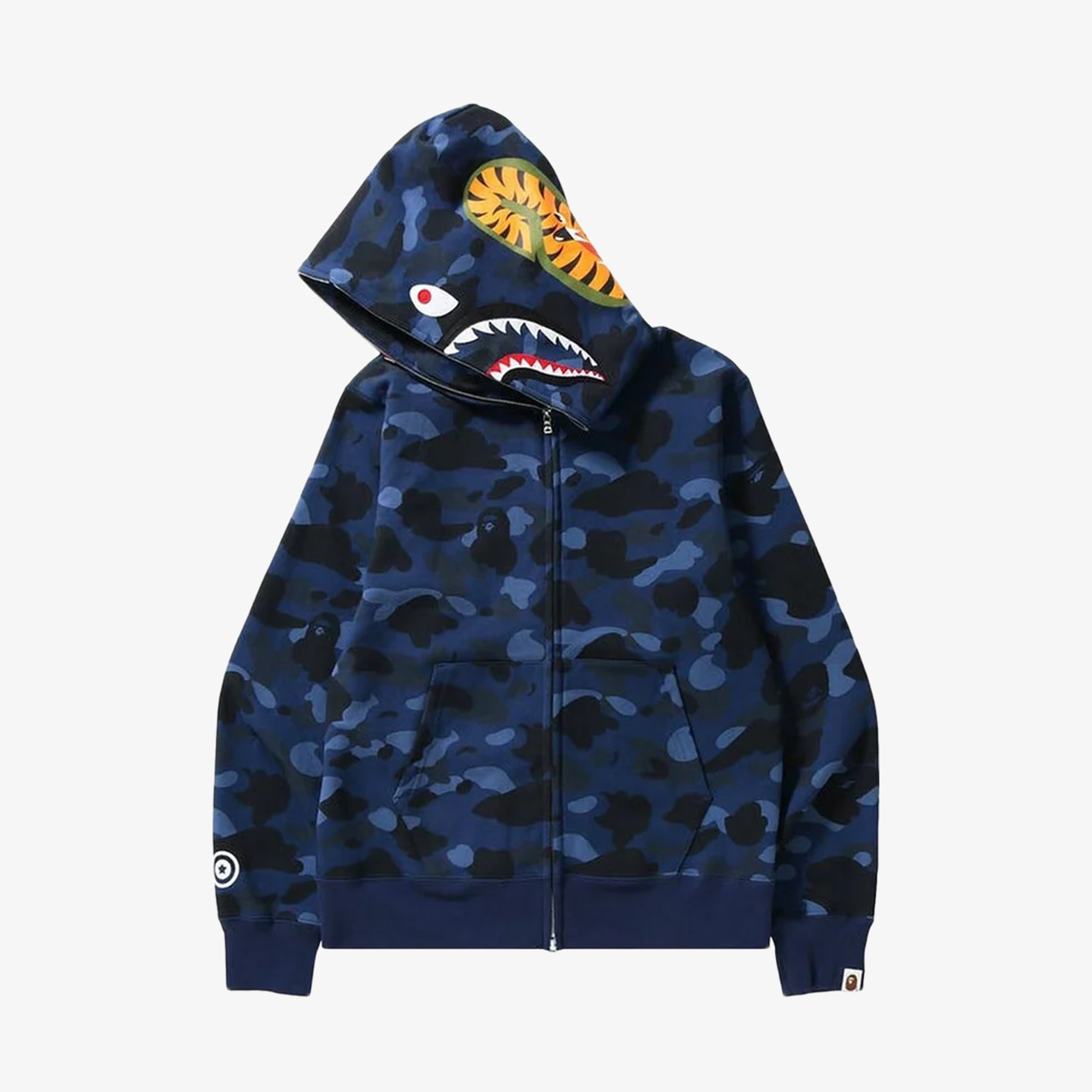 BAPE Camo Shark Hoodie