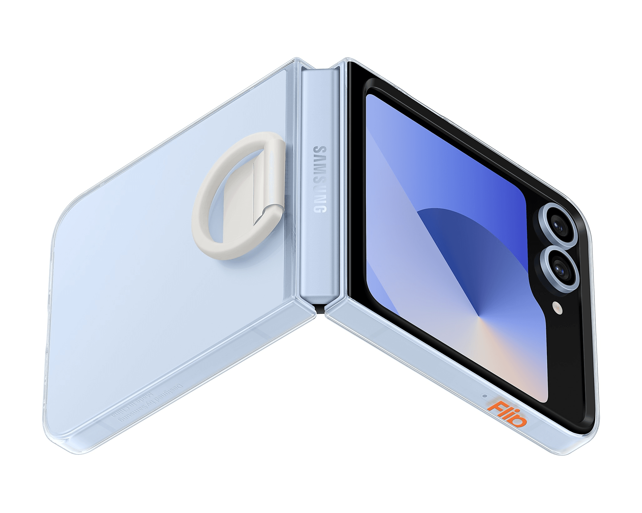 Galaxy Z Flip6 Şeffaf Kılıf