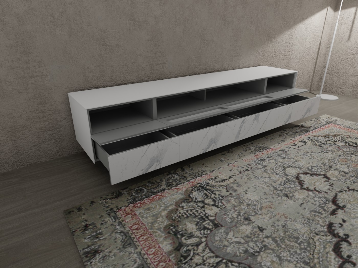 Q-Ambiance TV Sehpası