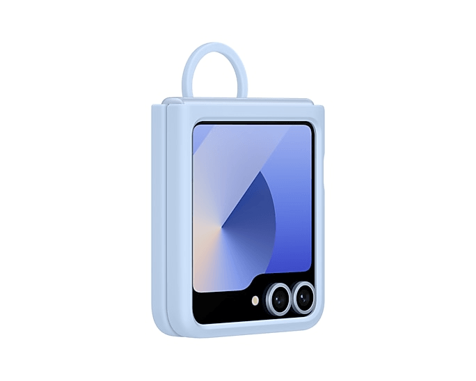 Galaxy Z Flip6 Yüzüklü Silikon Kılıf