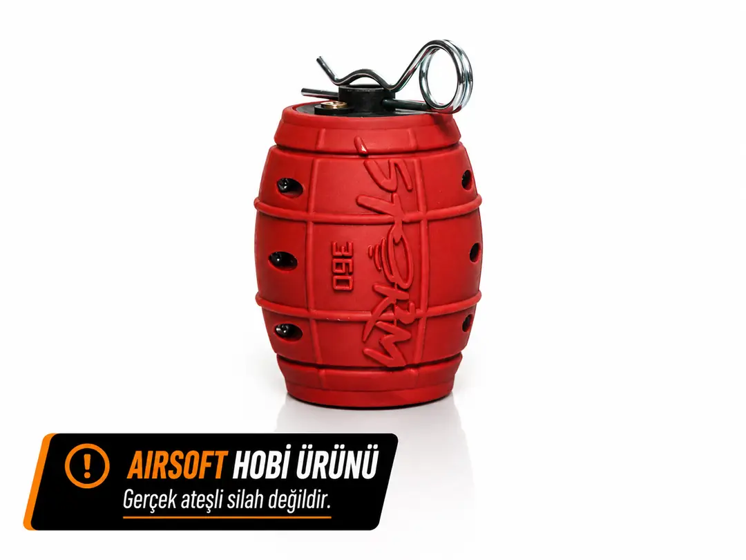 送込　BOMB HUGGER RED BOMB Airsoft El Bombası
