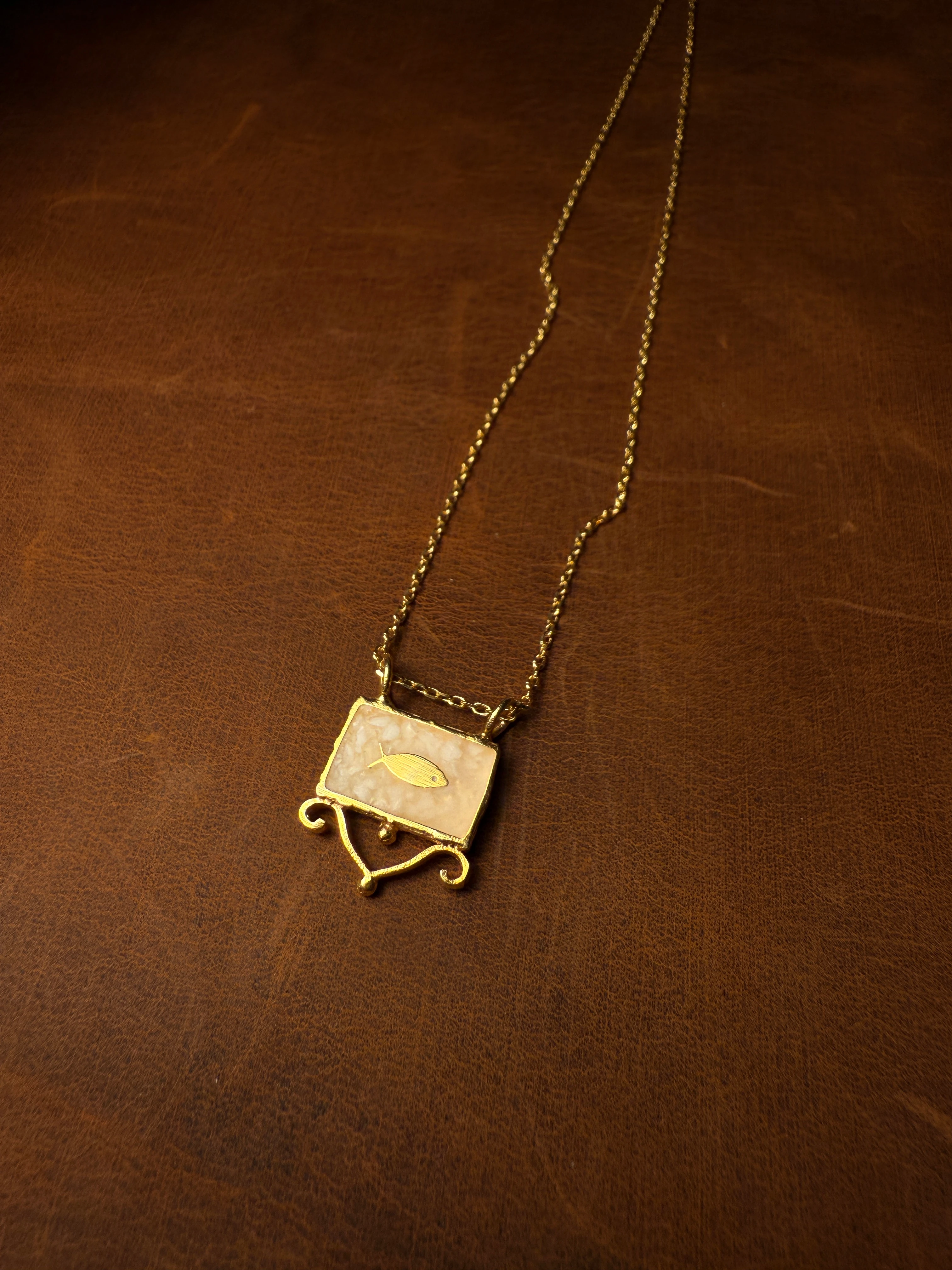 gümüş serisi kolye no:040