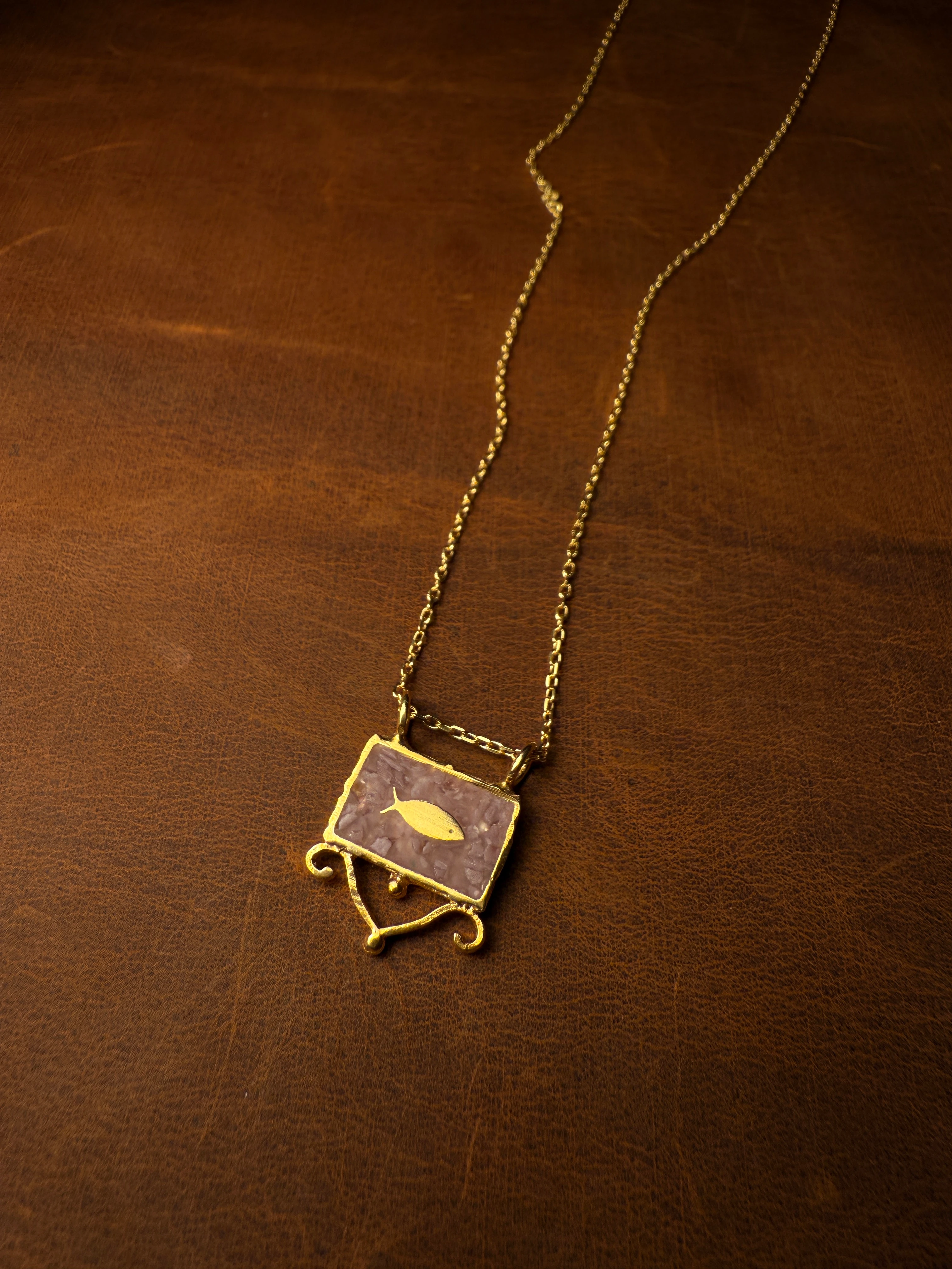 gümüş serisi kolye no:038