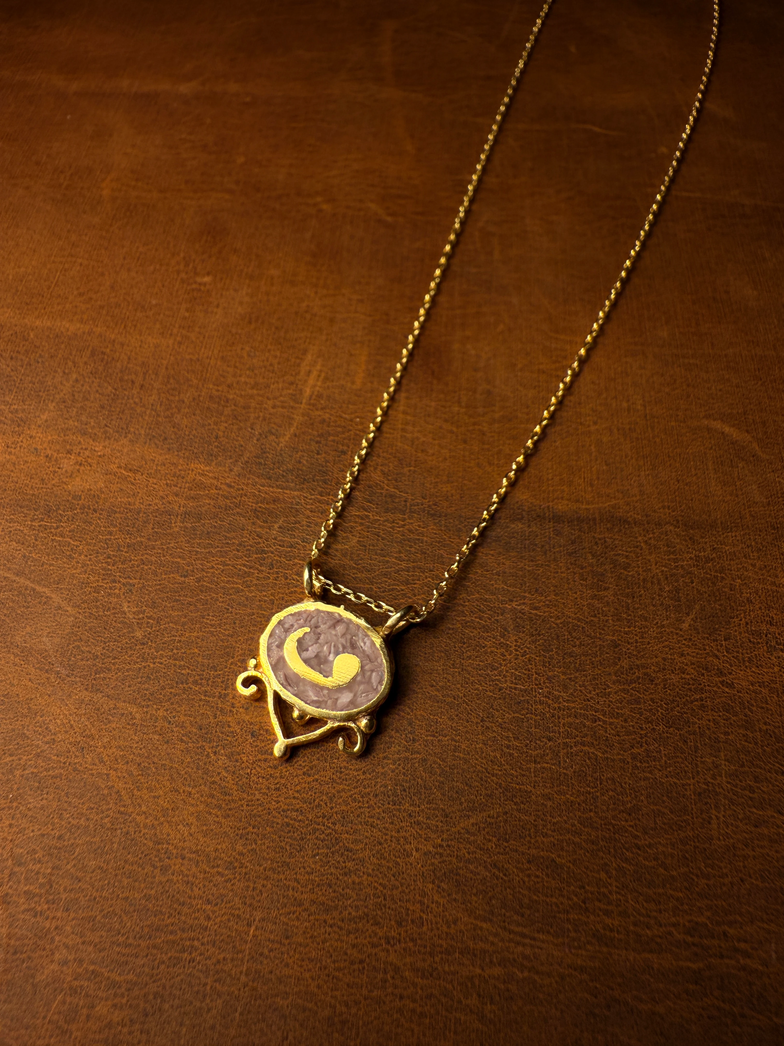 gümüş serisi kolye no:036