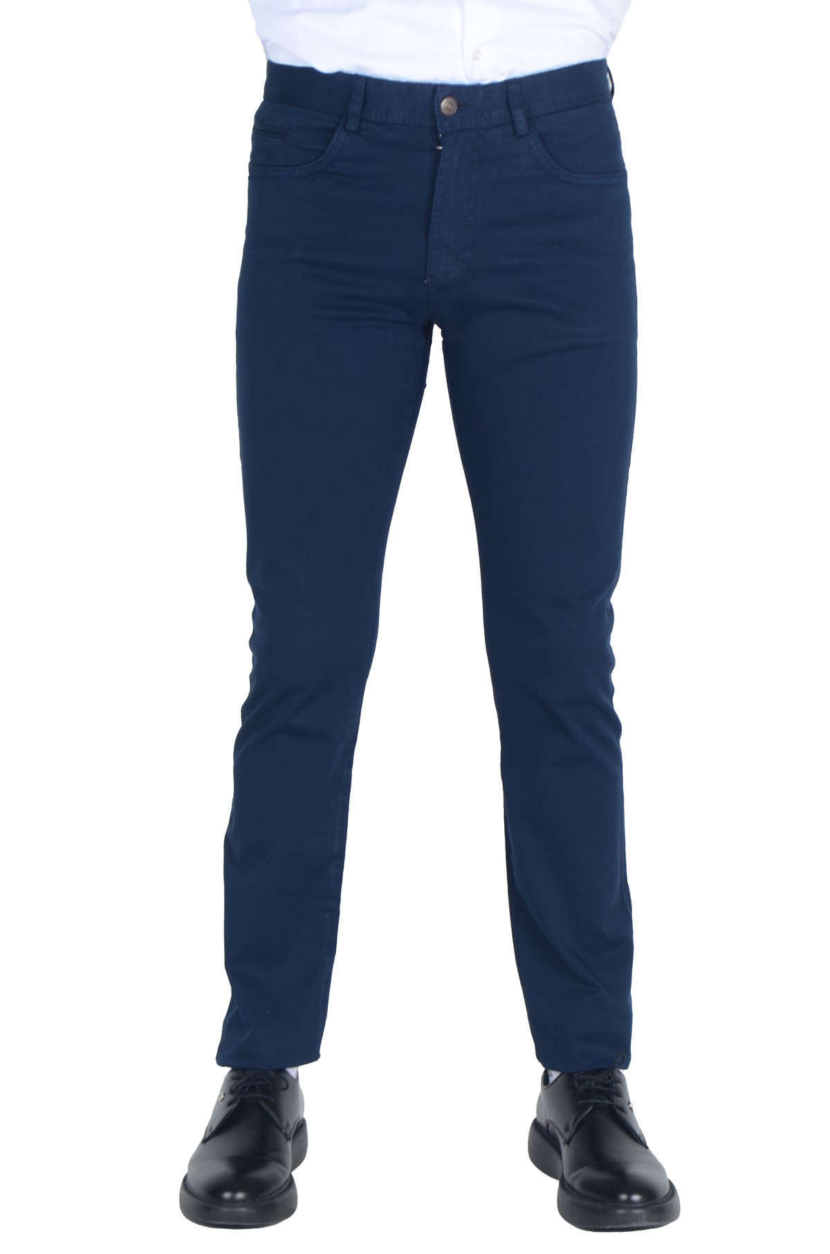 Slim Fit 5 Cep Kanvas Pantolon