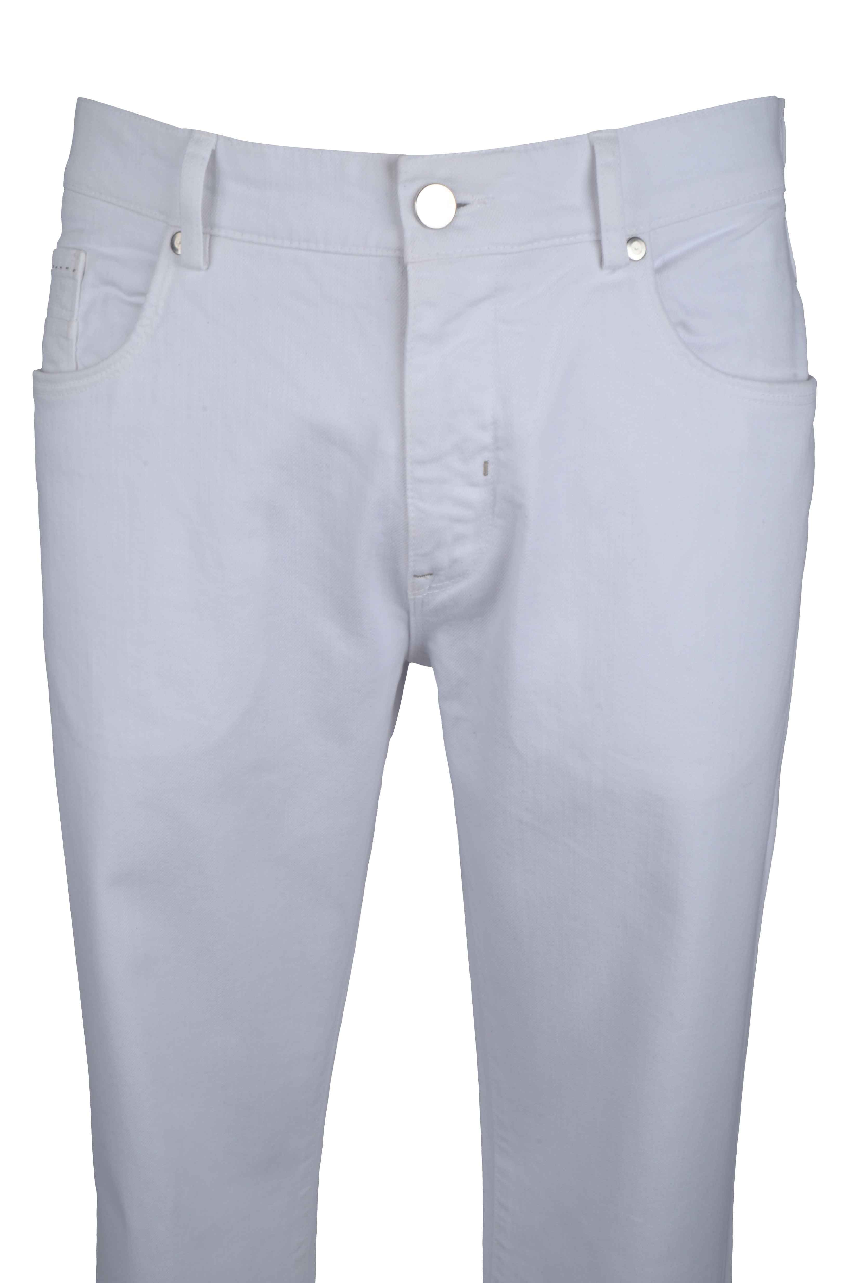 5 Cep Fermuarlı Cep Fermuarlı Slim Kot Pantolon