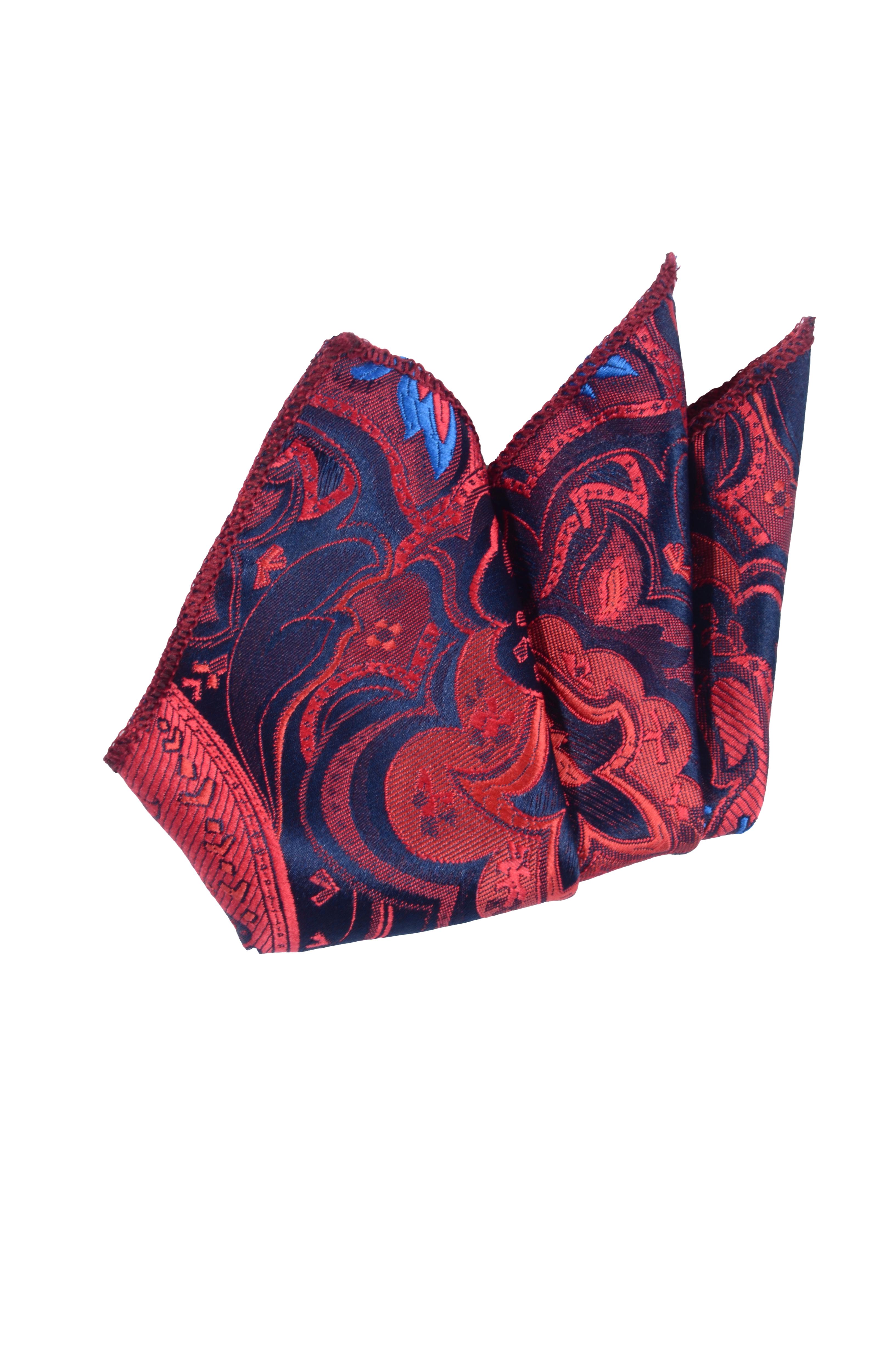 Kaftan Sık Desenli Mendilli Kravat