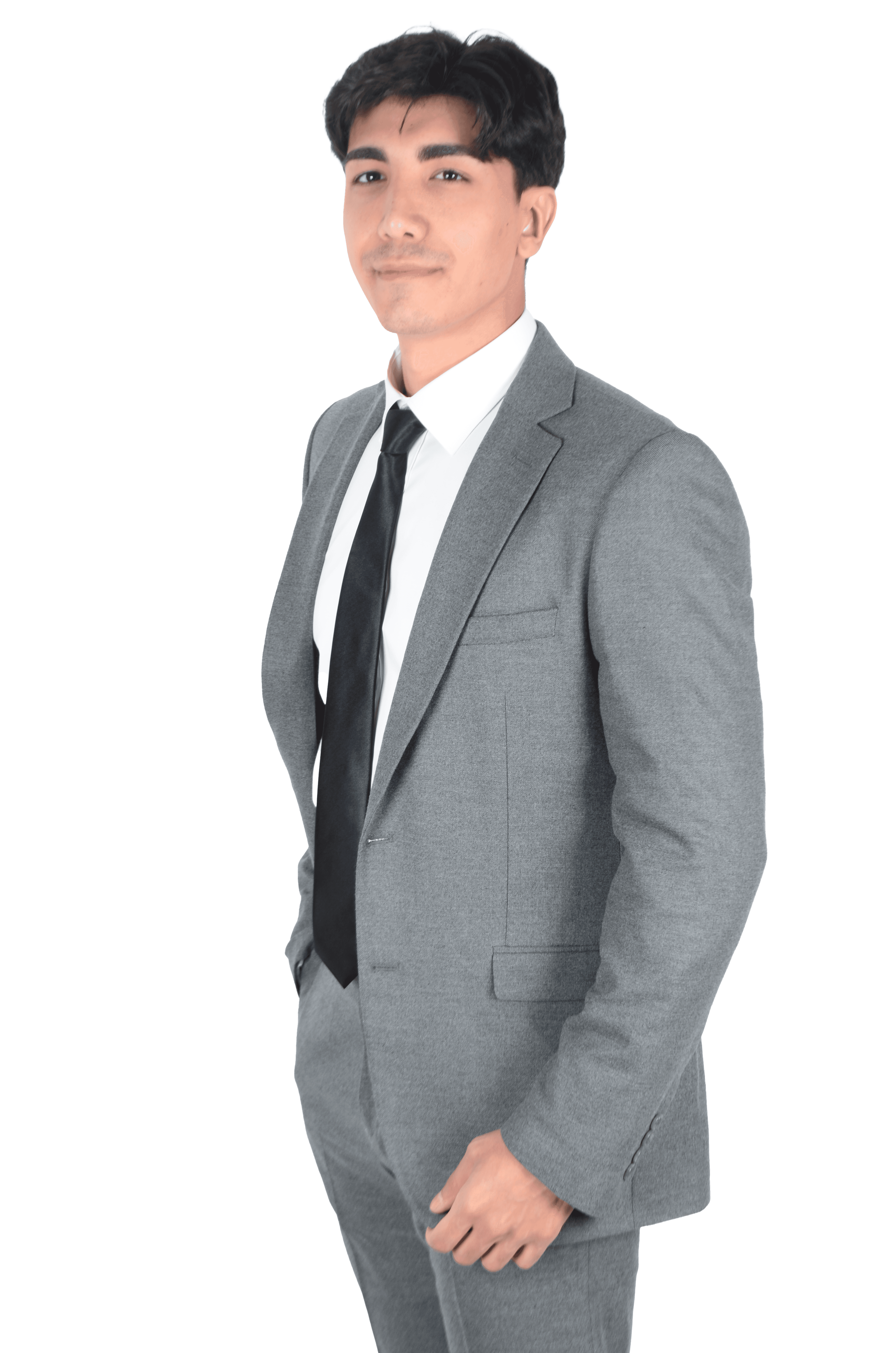 Erkek Flanel Mono Yaka Takım Elbise