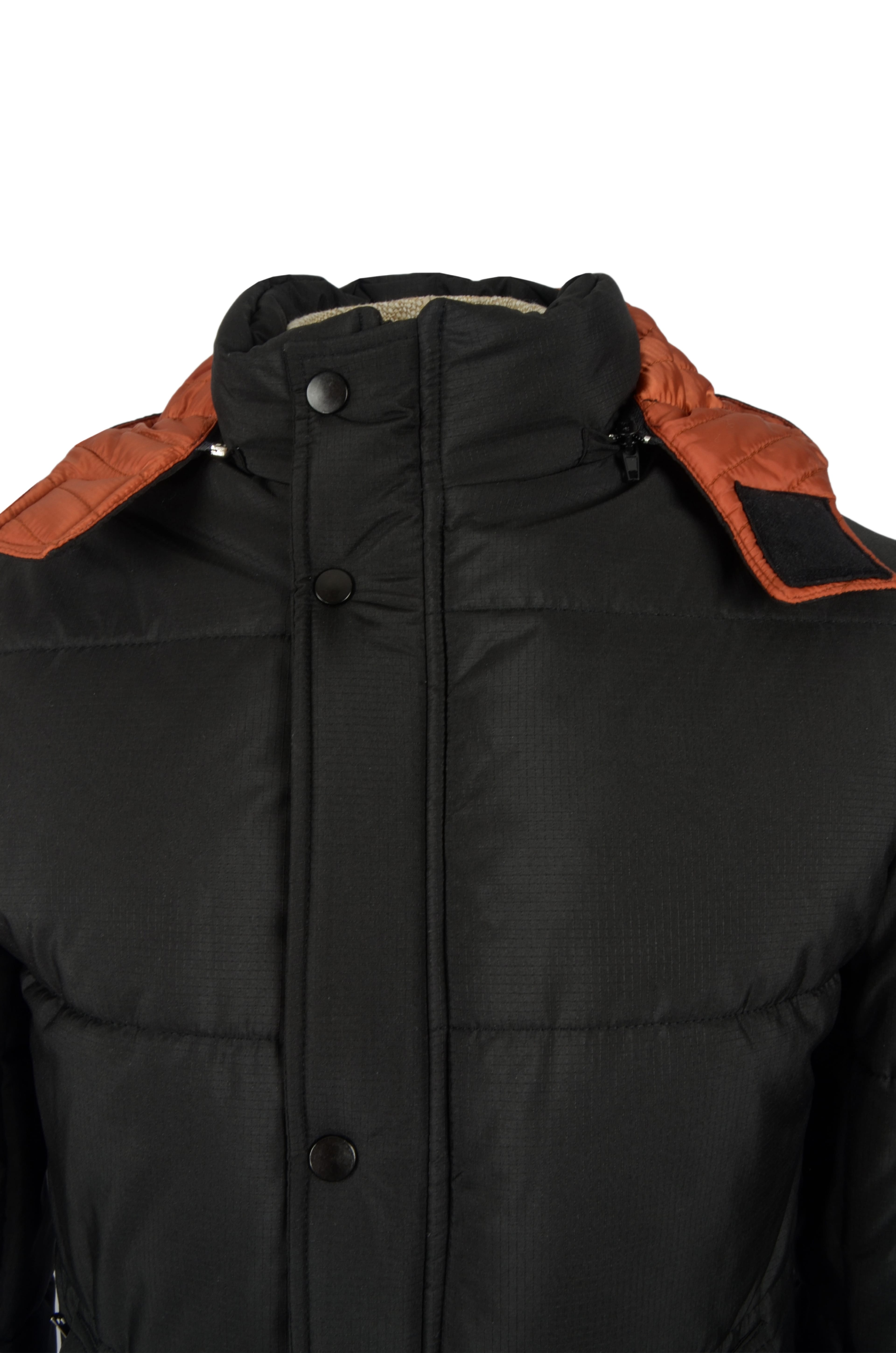 Ripstop Kapüşonlu Şişme Mont
