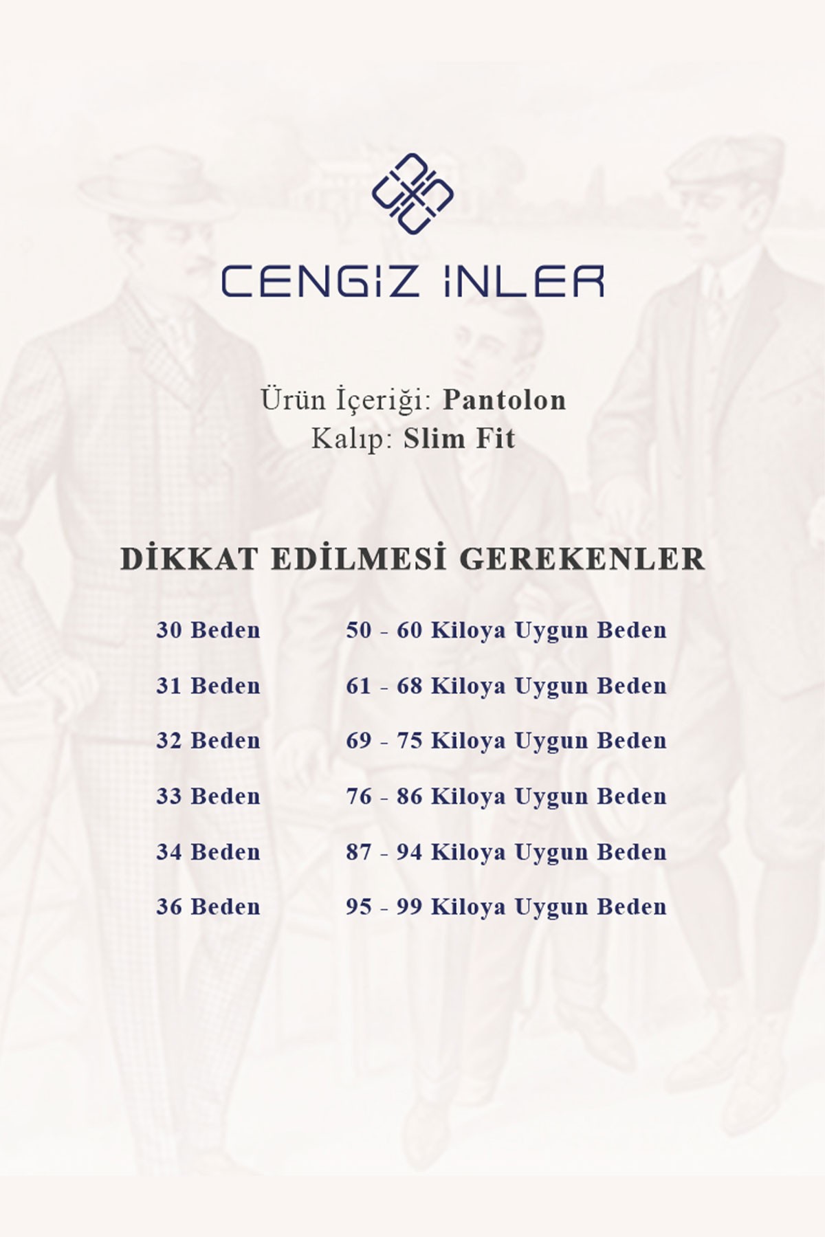 Parlak Armür Desen Kumaş Pantolon Slim