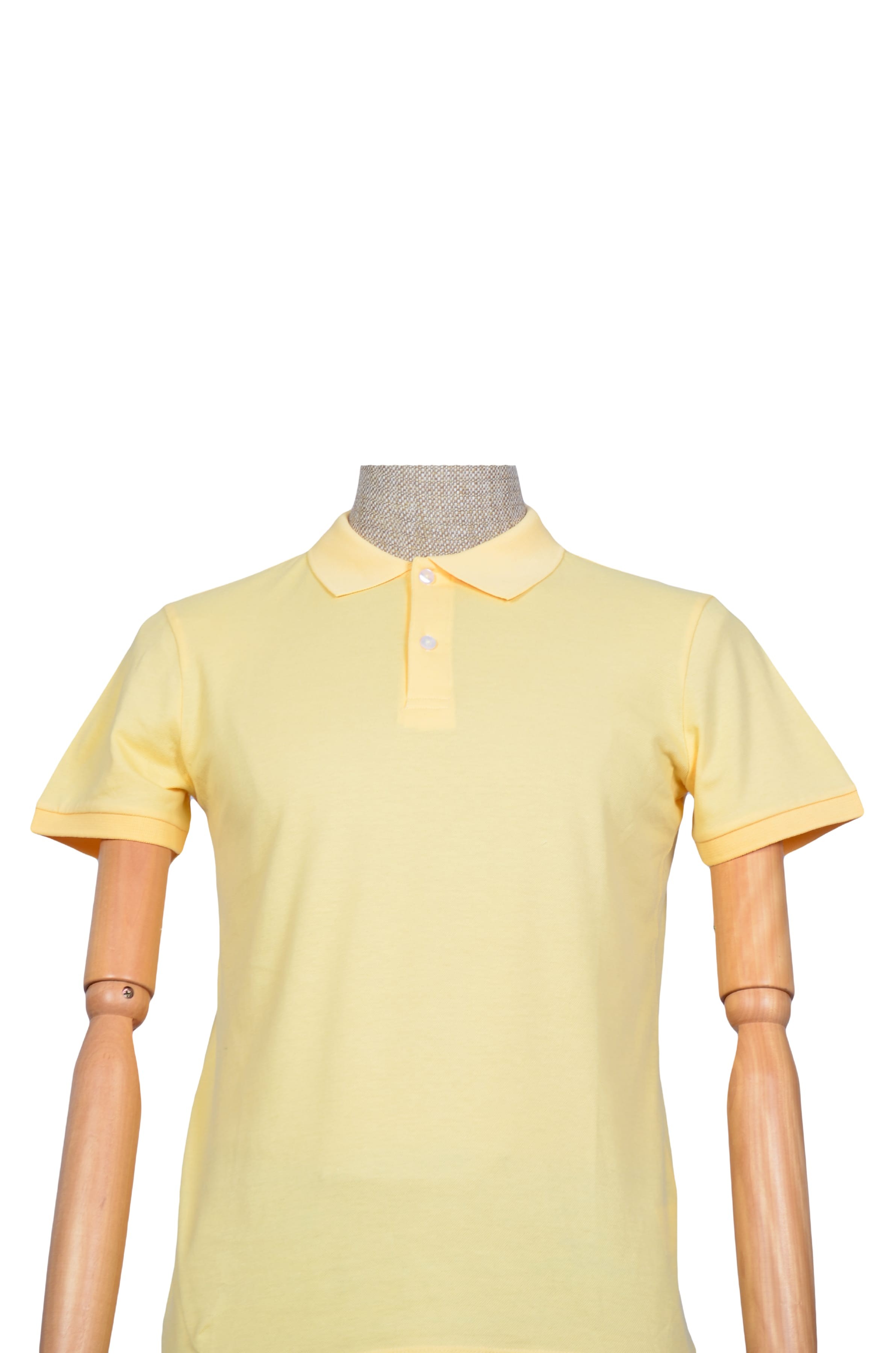 Polo Yaka Düz T-shirt Slim