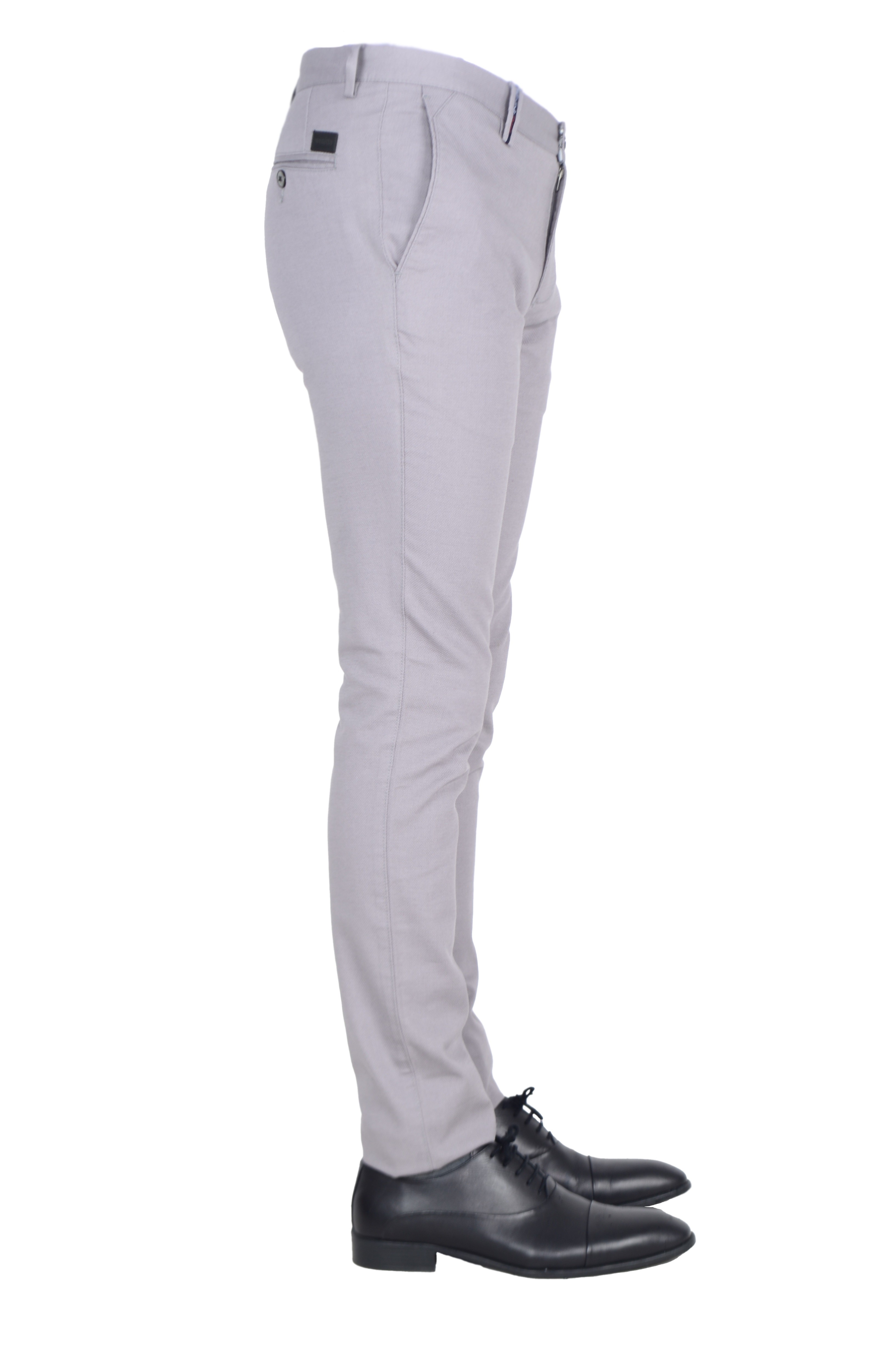 Dokulu Slim Fit Erkek Pantolon SF008