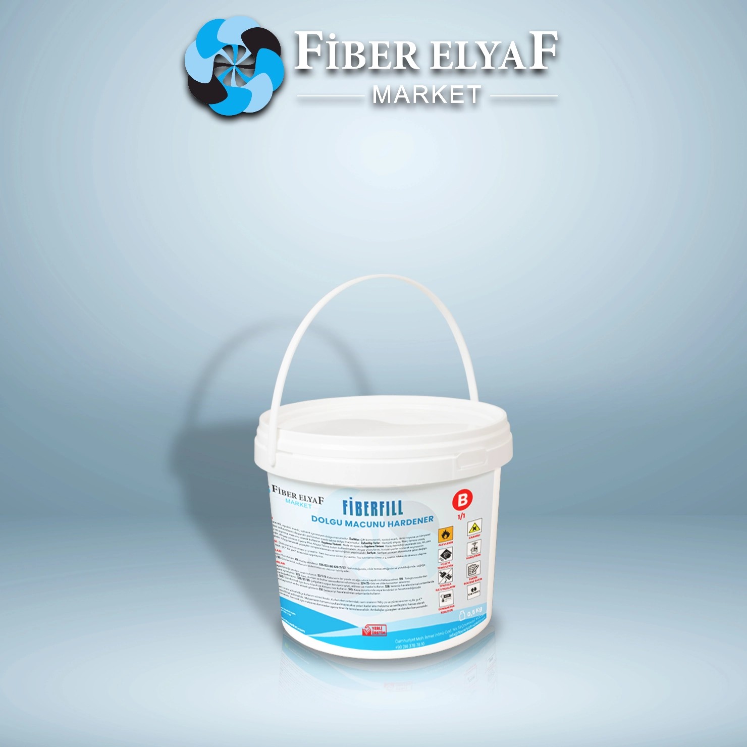 FiberFill Epoksi Dolgu Macunu Seti