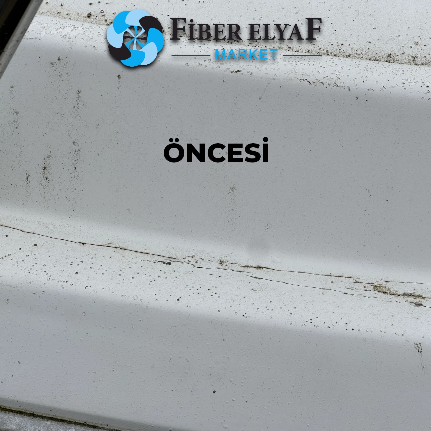 Fiber Elyaf Market Yüzey Tamir Kiti 1 Kg