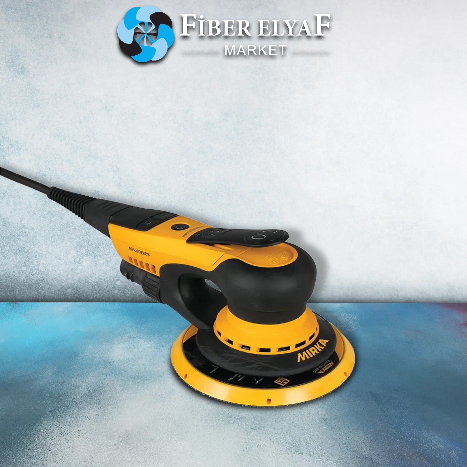 Mirka Deros 650CV 150 mm Orbit 5,0 Zımpara Makinesi