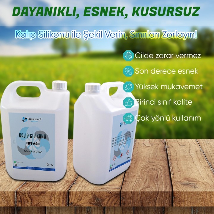 Kalıp ve Model Silikonu 5 Shore