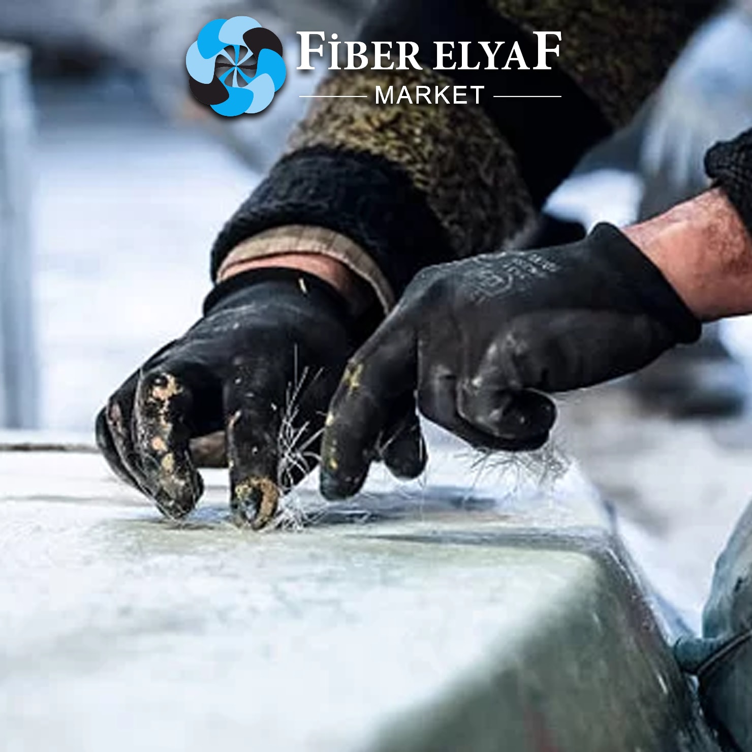 Fiber Elyaf Market Polyester Tamir Kiti 1 Kg